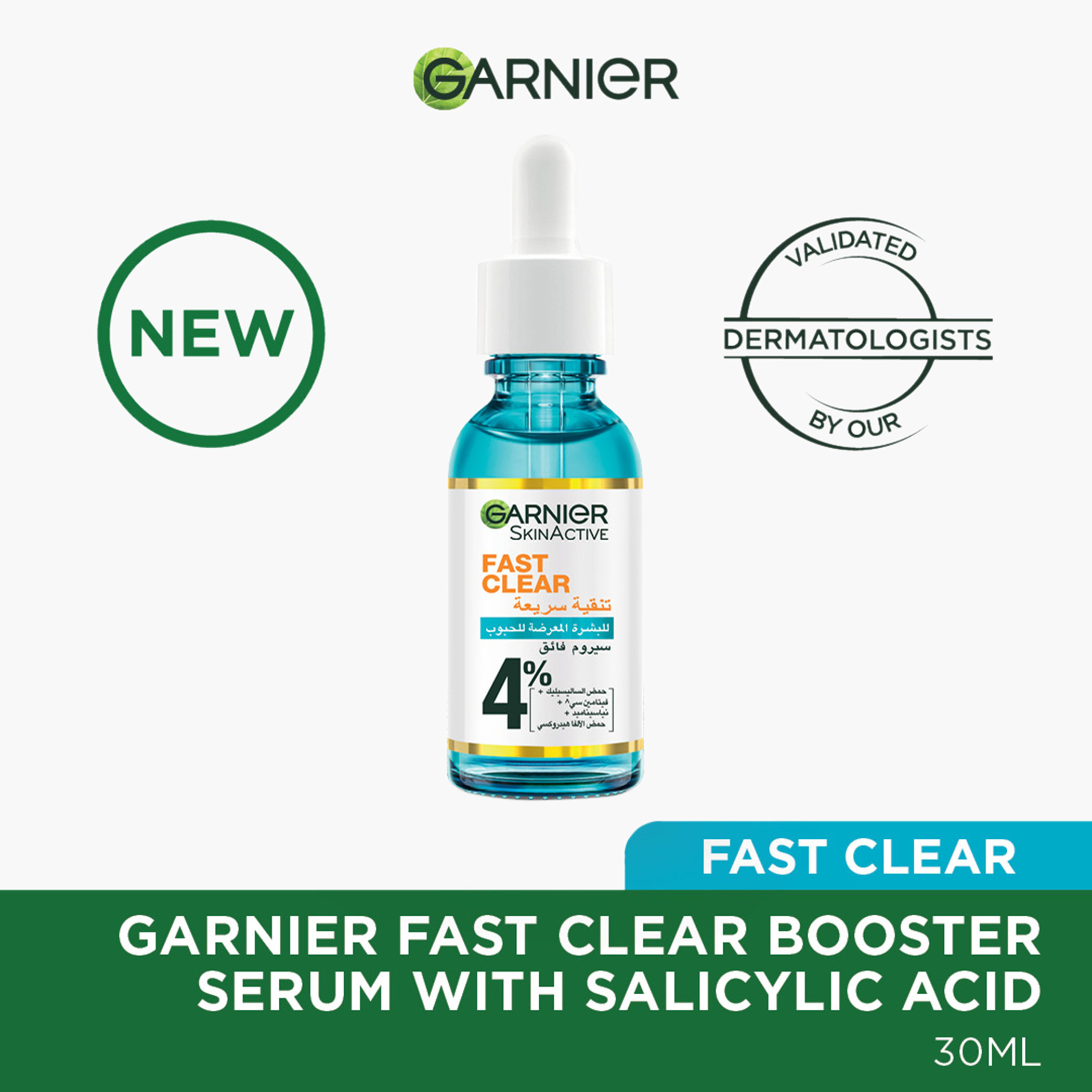 Garnier Skinactive Fast Clear Anti Acne Booster Serum - 30 ml-beautyandpersonalcare-skin-treatmentsandserums-image-4