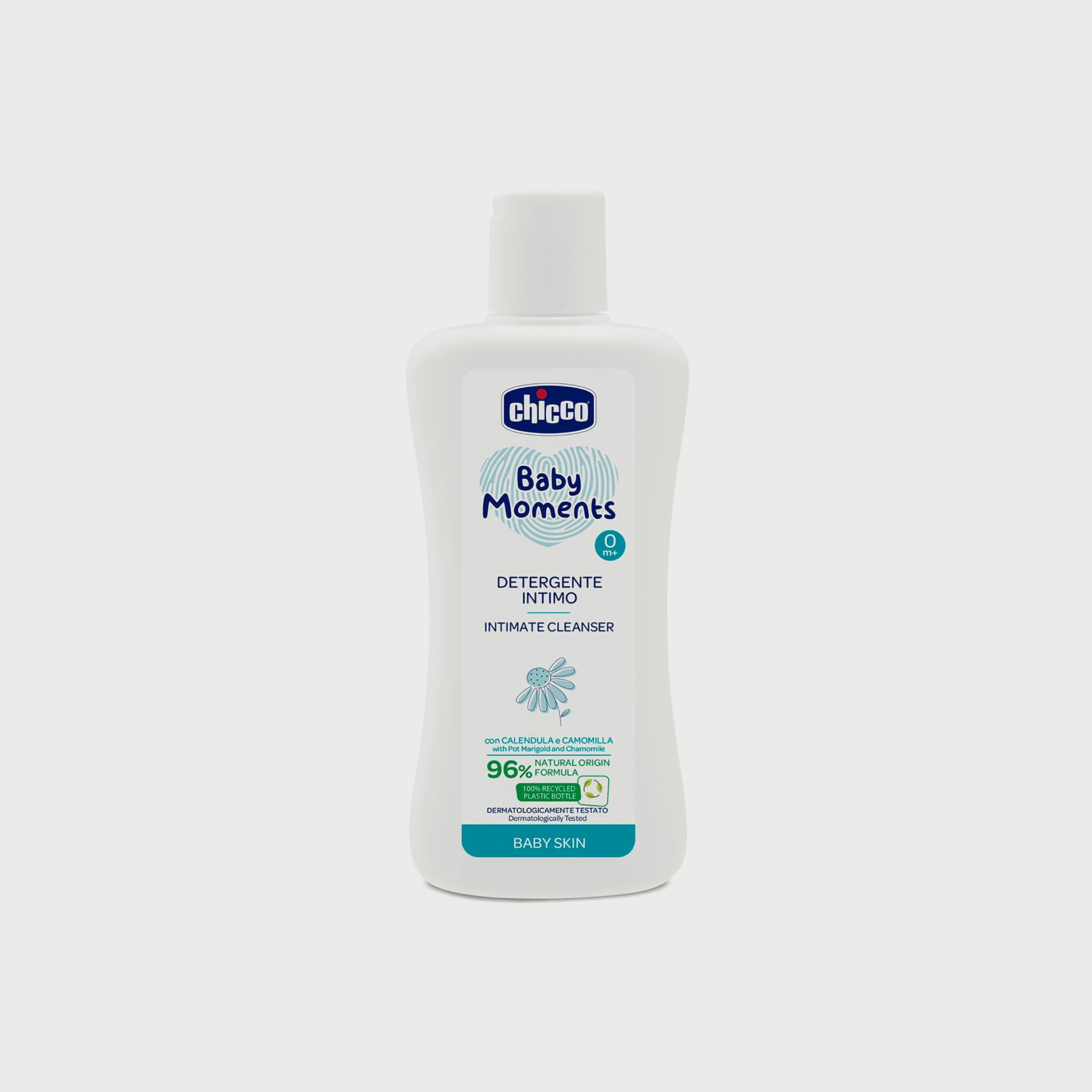 Chicco Baby Moments Intimate Cleanser for Baby Skin, 200ml-baby-bathandcare-hairbodyskincare-image-1