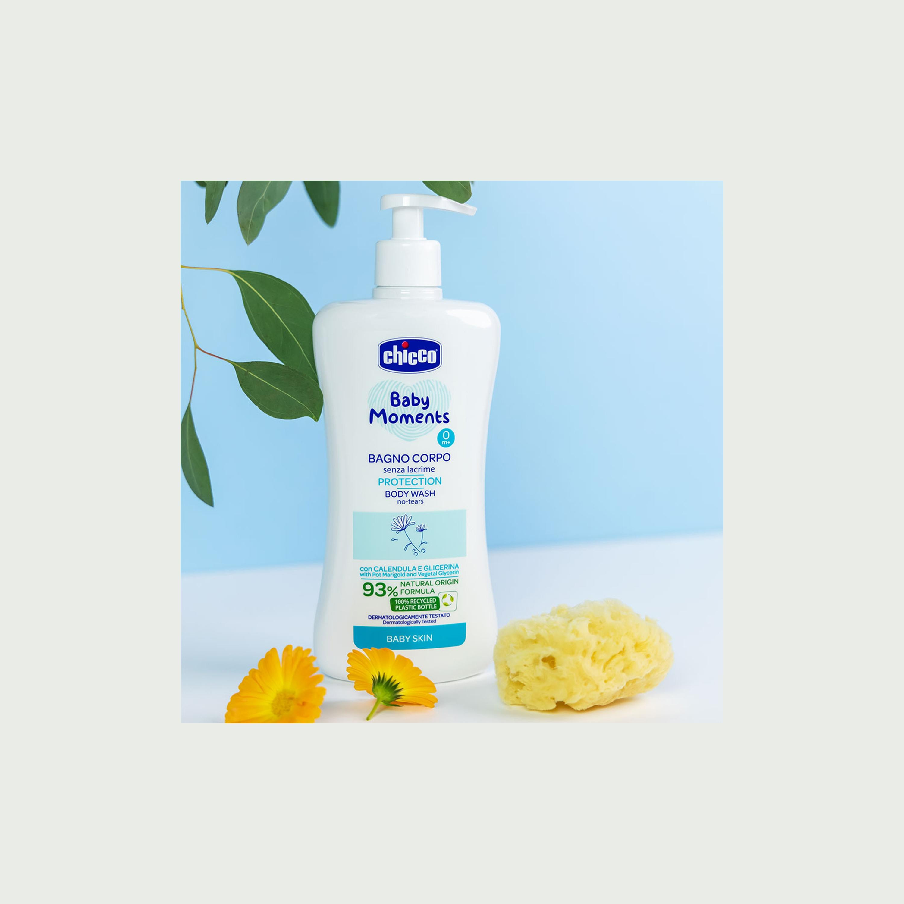 Chicco Baby Moments Body Wash No-Tears Protection for Baby Skin, 750ml-baby-bathandcare-hairbodyskincare-bodywashandsoaps-image-4