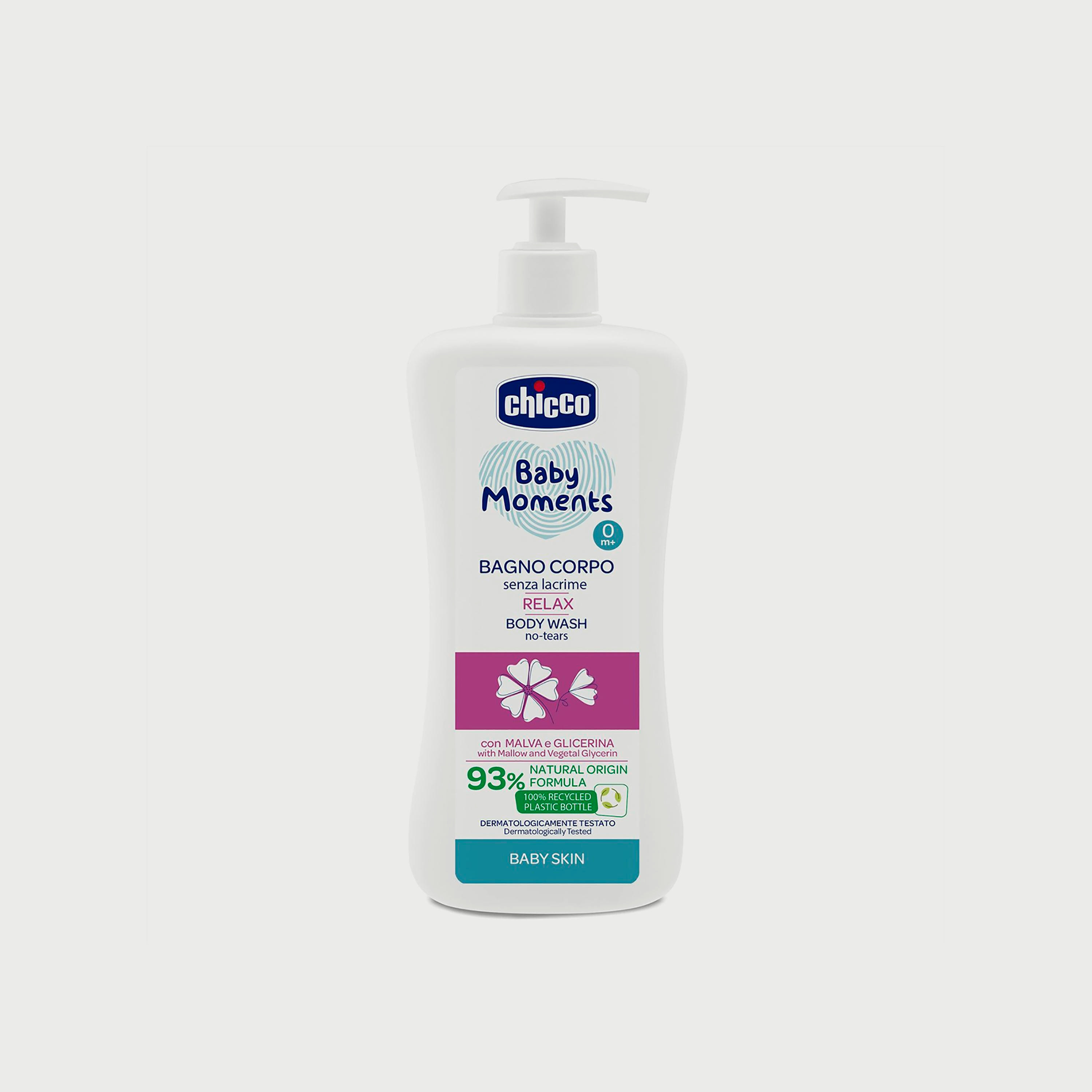 غسول الجسم بلا دموع ريلاكس لبشرة الرضع بيبي مومنتس من شيكو، 500مل-baby-bathandcare-hairbodyskincare-bodywashandsoaps-image-1
