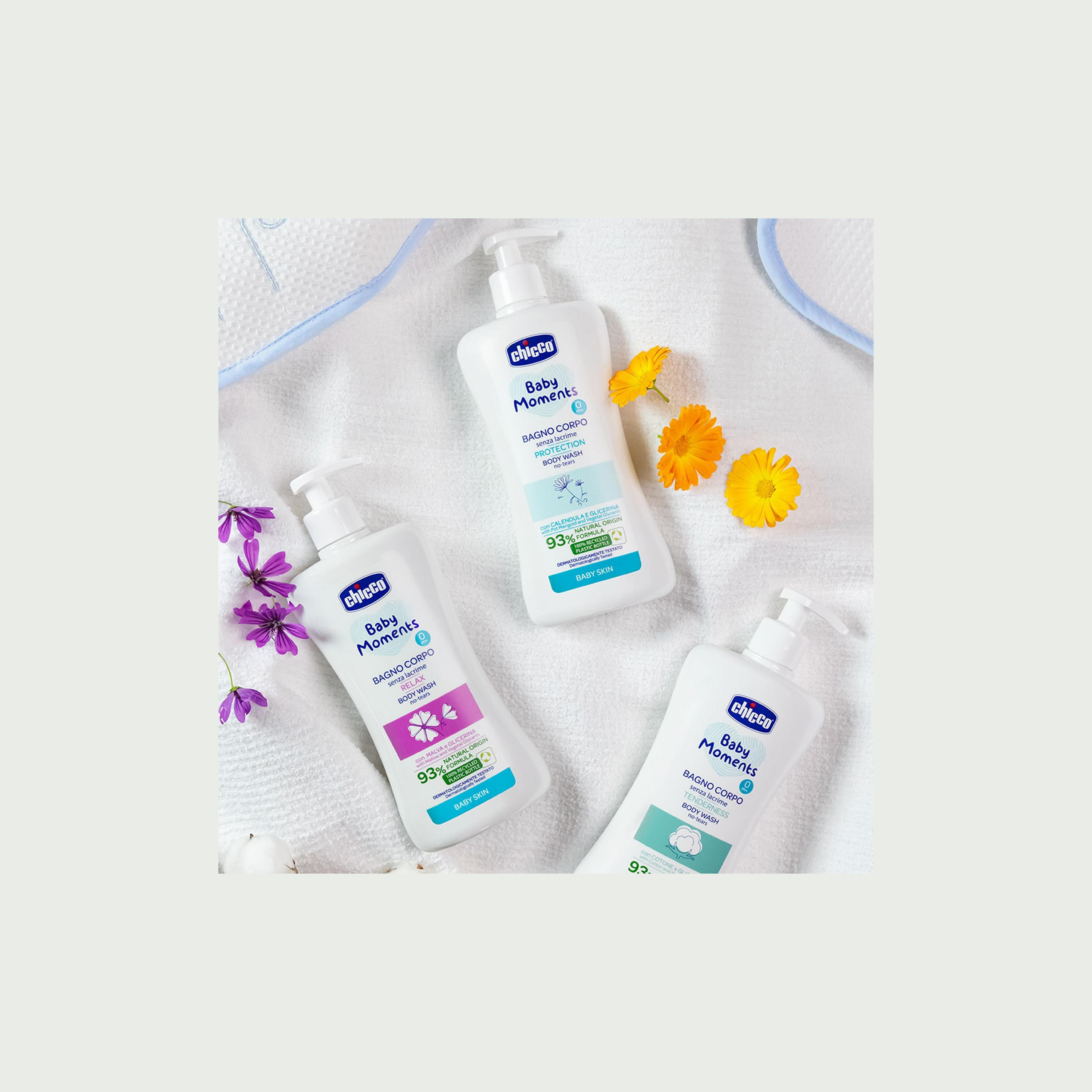 غسول الجسم بلا دموع تيندرنيس لبشرة الرضع بيبي مومنتس من شيكو، 500مل-baby-bathandcare-hairbodyskincare-bodywashandsoaps-image-4