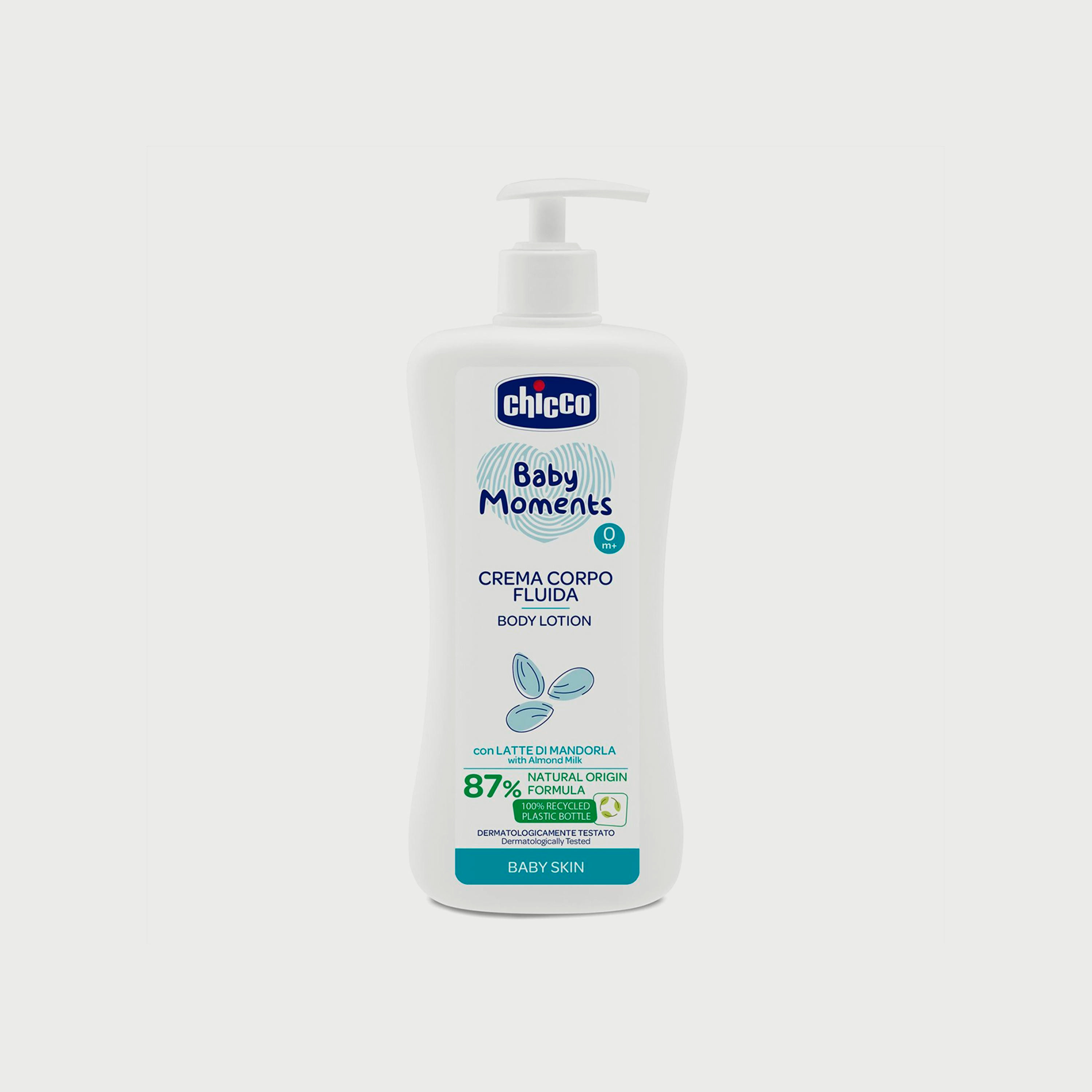 Chicco Baby Moments Body Lotion for Baby Skin, 500ml-baby-bathandcare-hairbodyskincare-lotionsandcreams-image-1