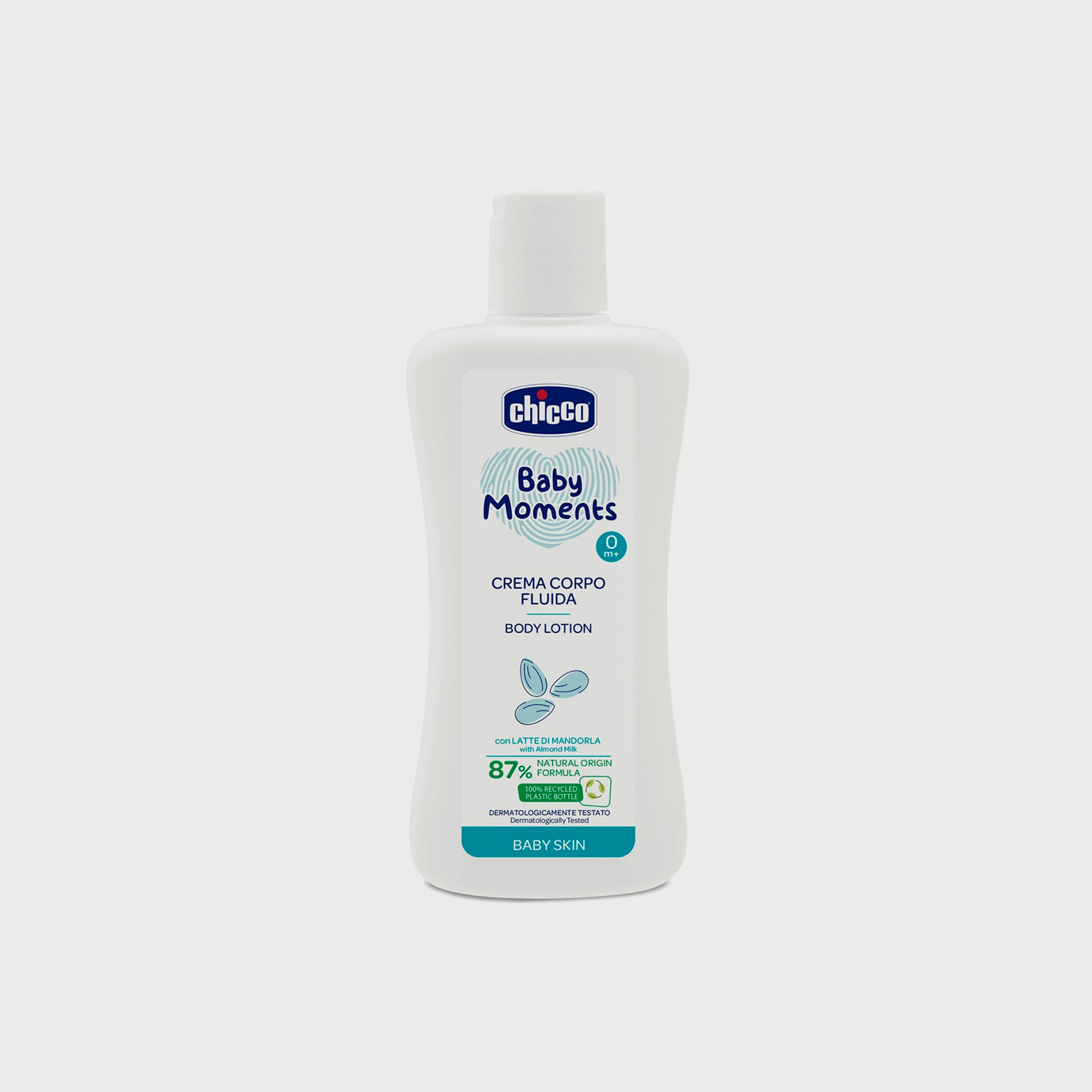Chicco Baby Moments Body Lotion for Baby Skin, 200ml-baby-bathandcare-hairbodyskincare-lotionsandcreams-image-1
