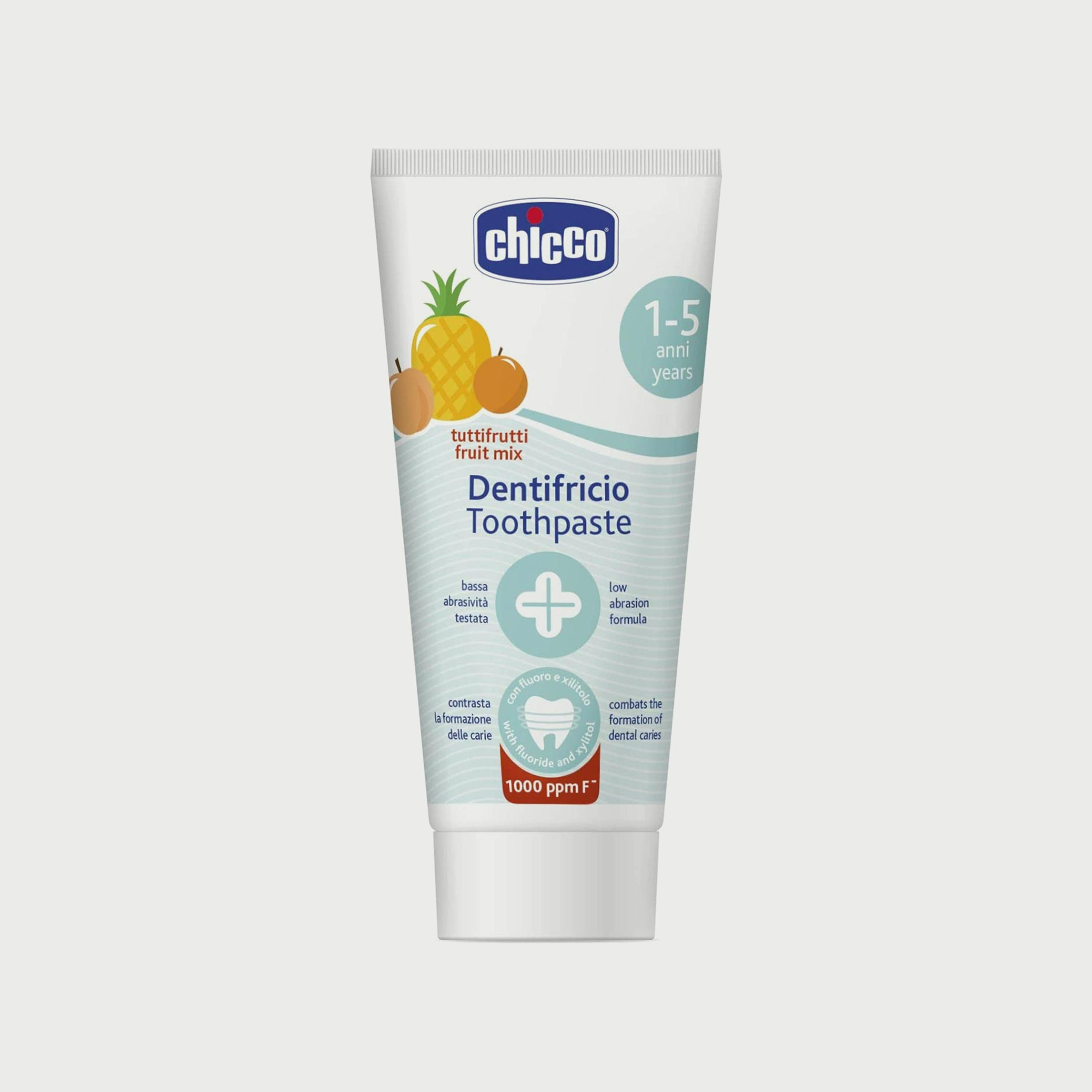 Chicco Fruit Mix Toothpaste with Fluoride-baby-bathandcare-oralcare-image-1