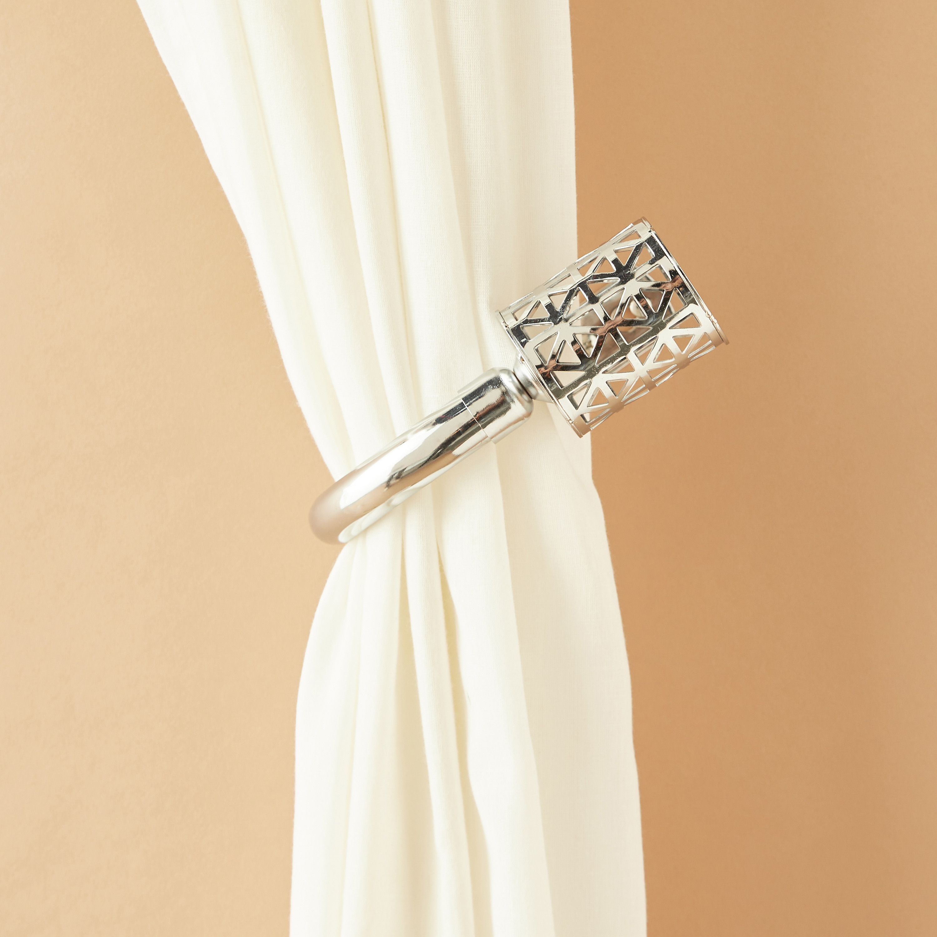 مثبّت ستائر معدن- طقم من قطعتين-household-windows-curtainrodsandaccessories-windowaccessories-image-1