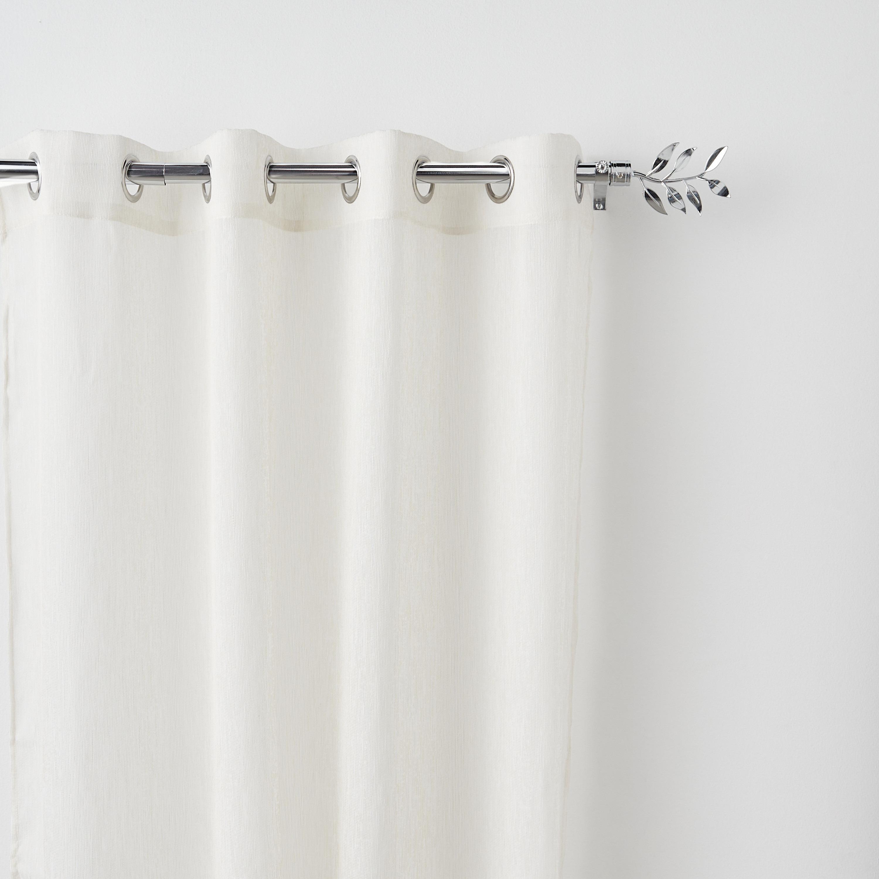 Extendable Single Curtain Rod - 71-122 cms-household-bathandlaundry-shower-showercurtainrods-image-1