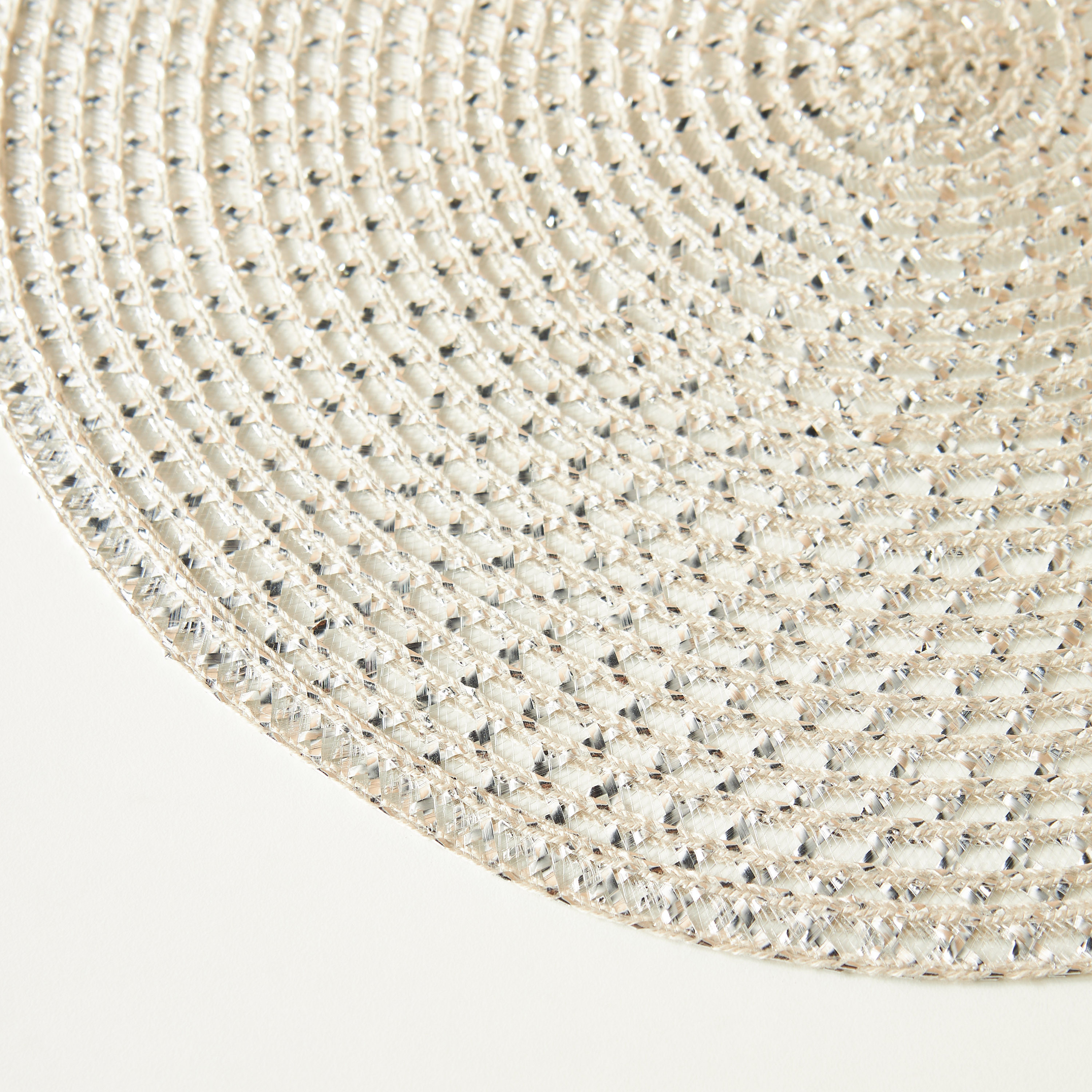 لبادة صحون مستديرة بارزة الملمس - 38 سم-household-dining-tablelinen-placemats-image-3