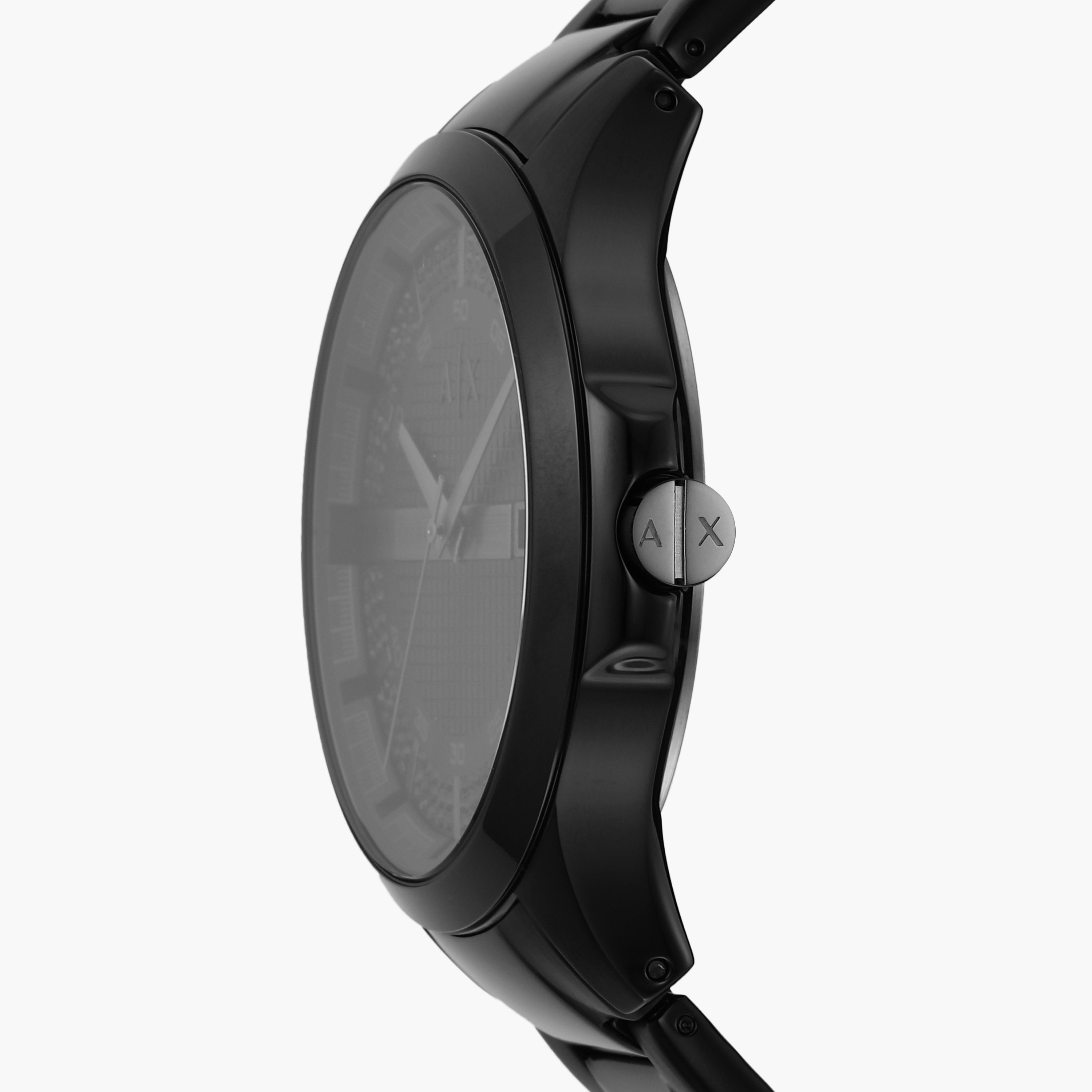 Armani Exchange Men Black Analog Stainless Steel Strap Watch | AX2427