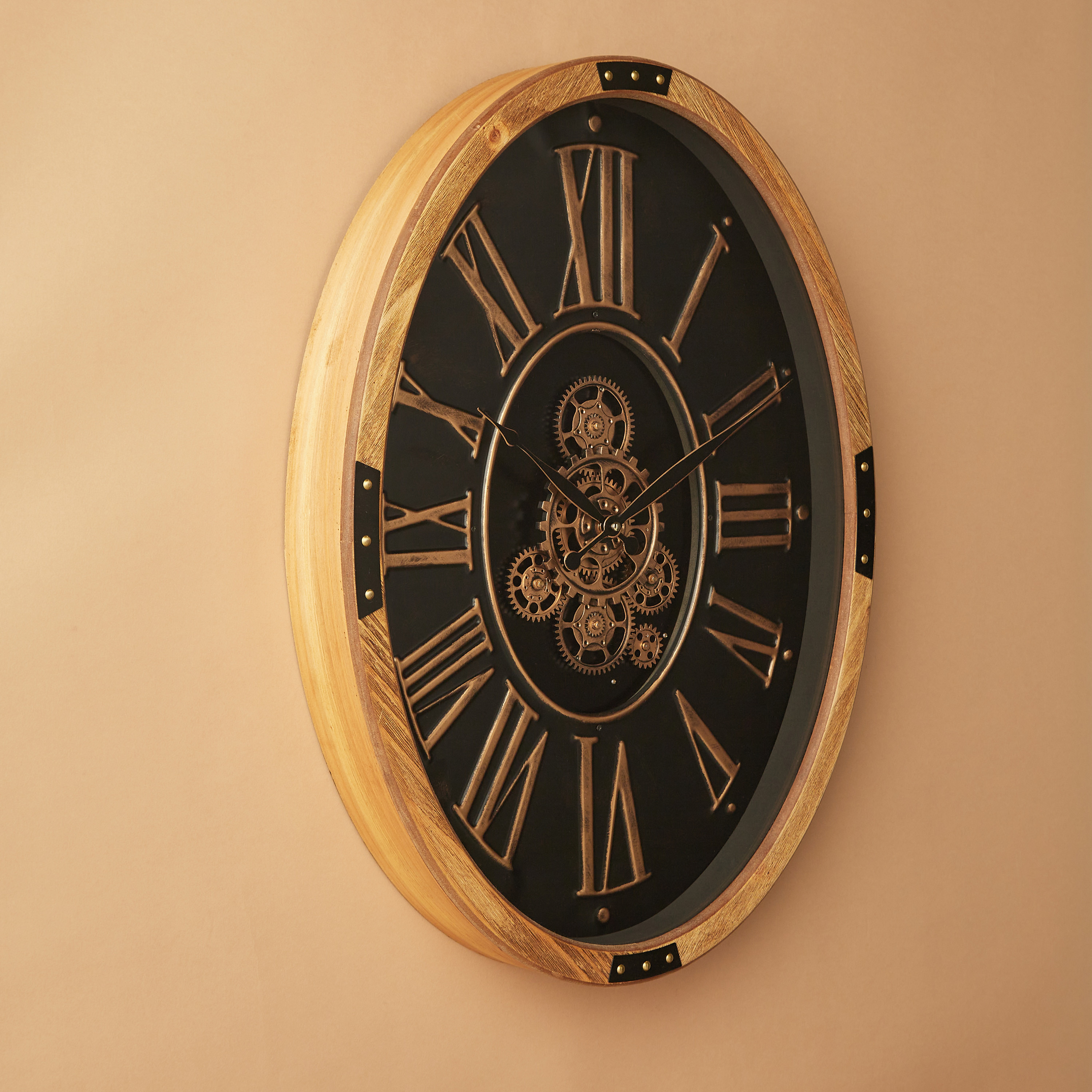Metallic Wall Clock-household-walldecorandmirrors-clocks-image-2
