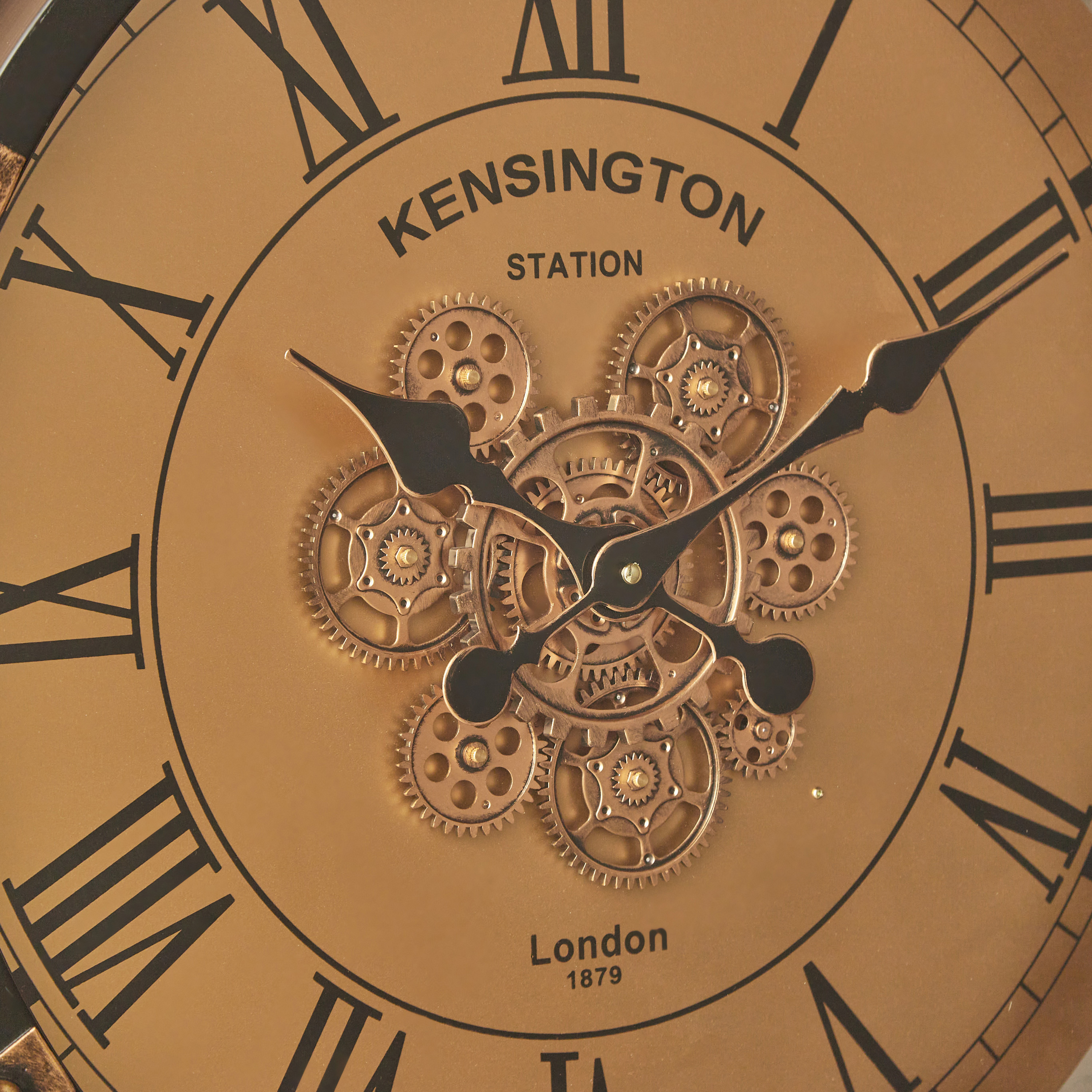 Metallic Round Wall Clock-household-walldecorandmirrors-clocks-image-3