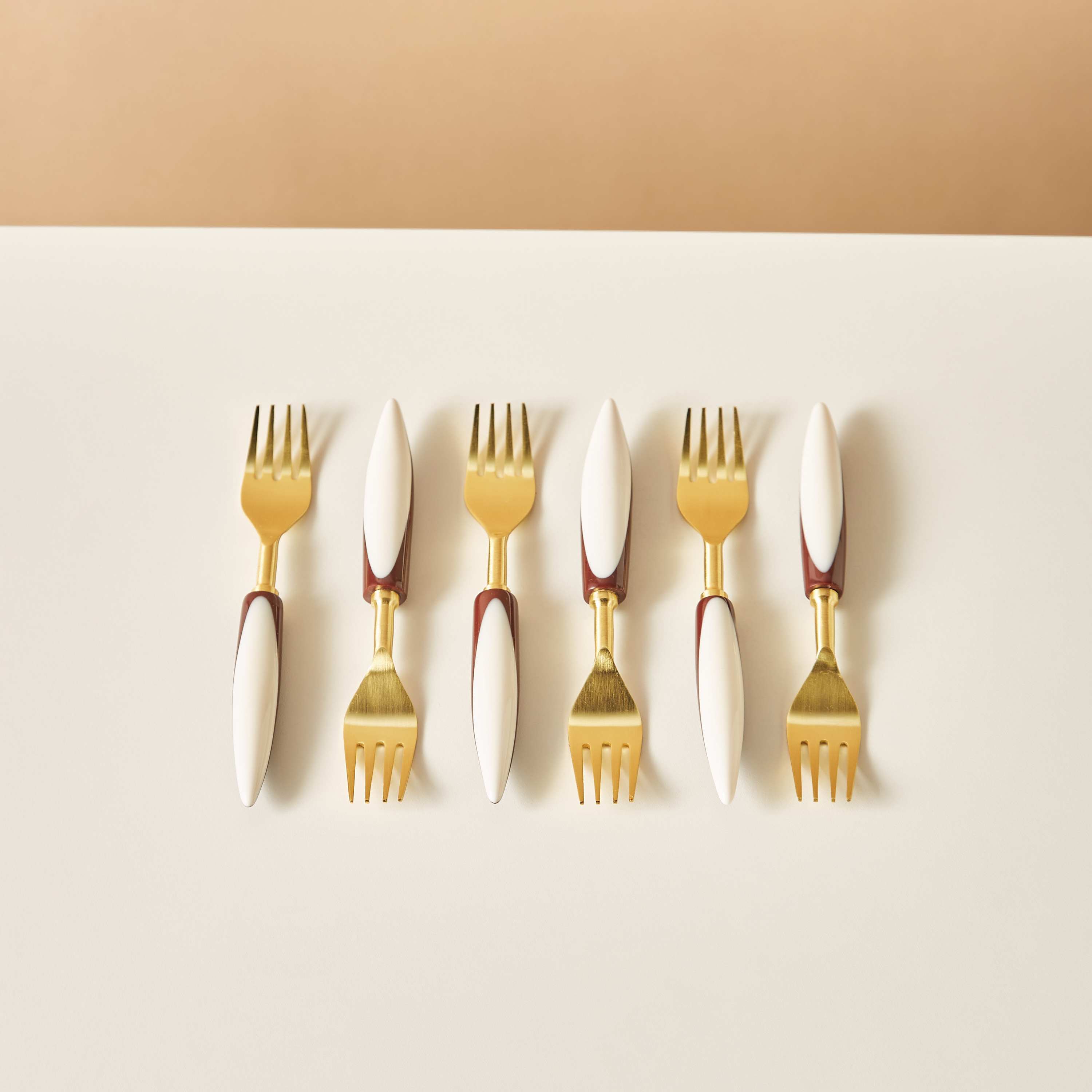 Stainless Steel 6-Piece Fork Set - 16x3 cms-household-dining-cutlery-cutlerysets-image-2