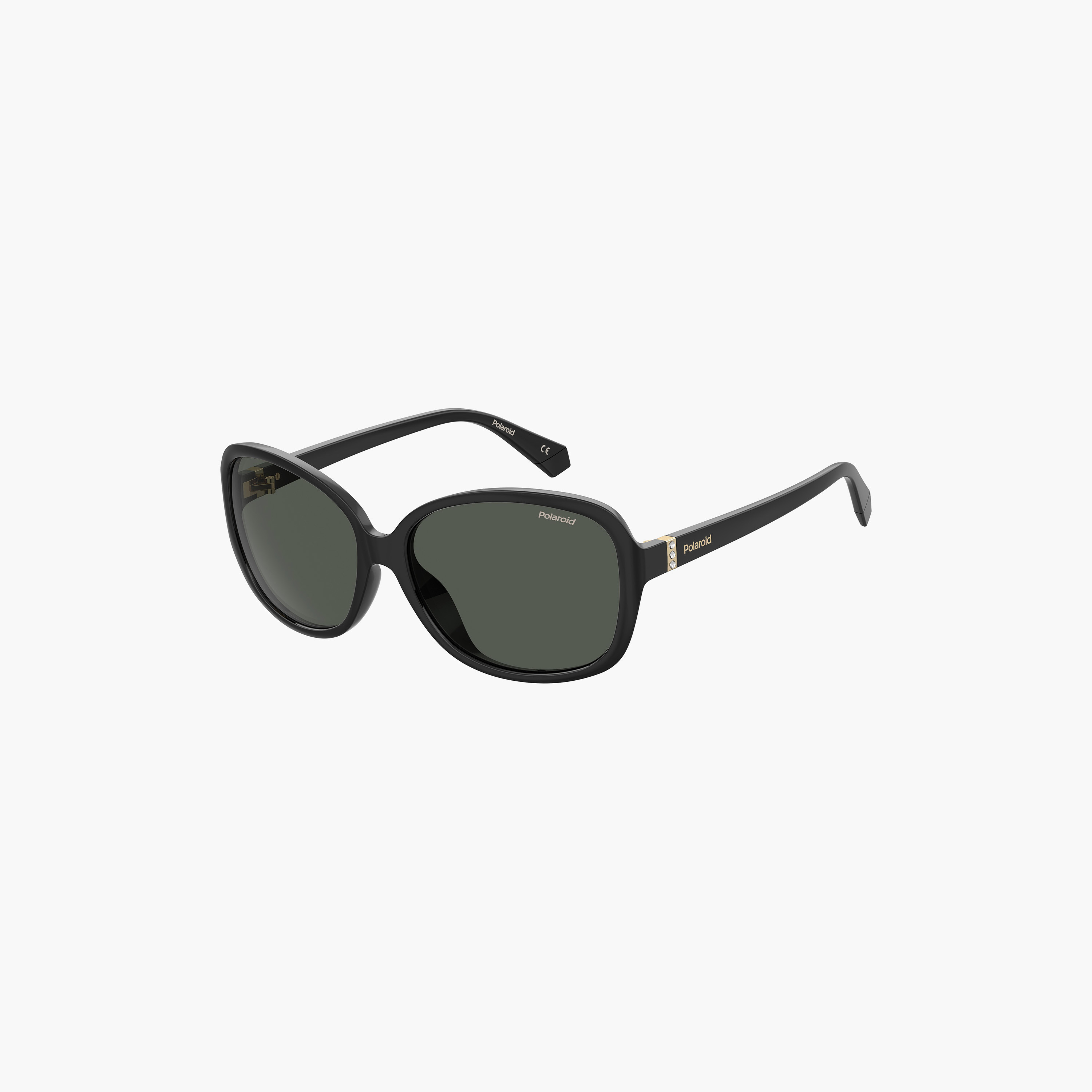 Polaroid Women's Polarized and UV Protected Grey Lens 58 mm Butterfly Sunglasses | 203423-women-sunglasses-image-1
