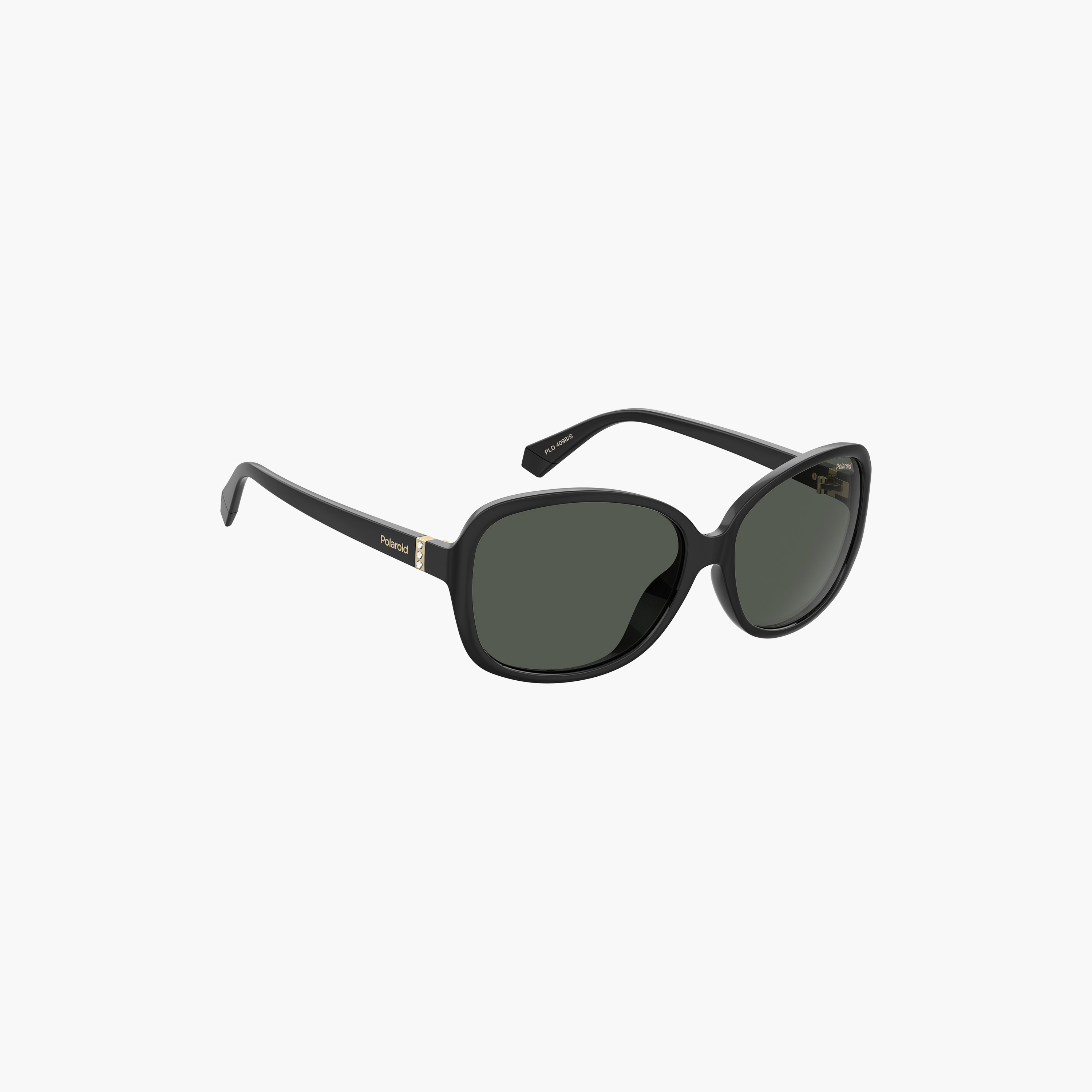 Polaroid Women's Polarized and UV Protected Grey Lens 58 mm Butterfly Sunglasses | 203423-women-sunglasses-image-2