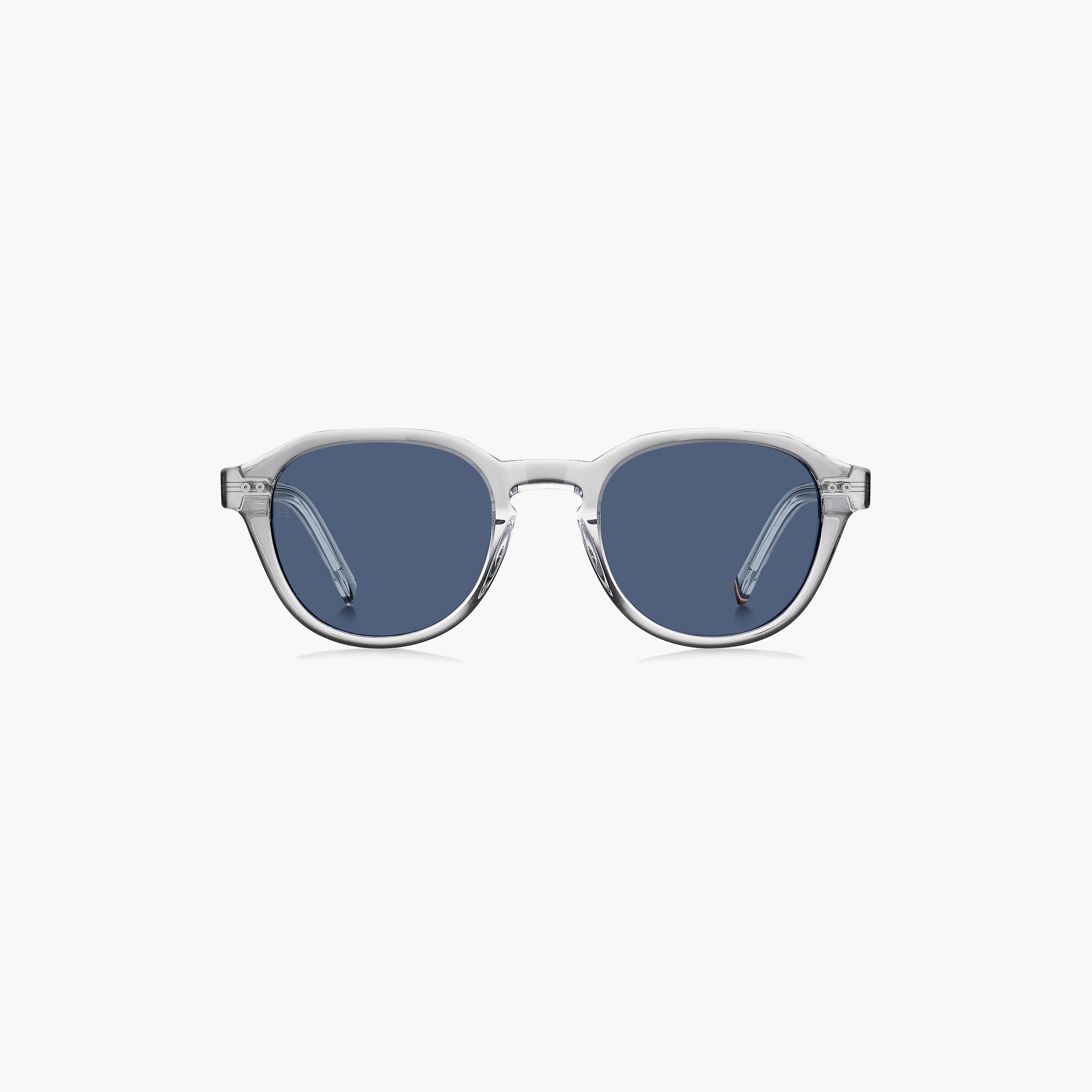 Tommy Hilfiger Men UV Protected Blue Lens 49 mm Round Sunglasses | TH 1970/S-men-sunglasses-image-3