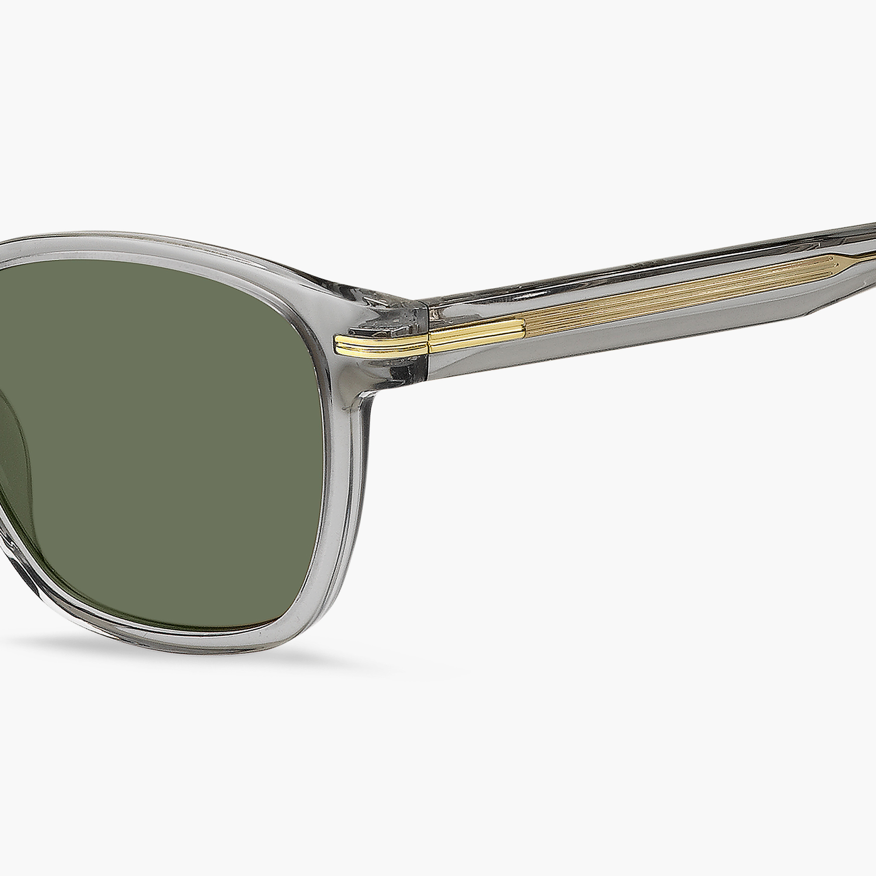 Hugo Boss Men UV Protected Green Lens 52 mm Square Sunglasses | BOSS 1505/S-men-sunglasses-image-4