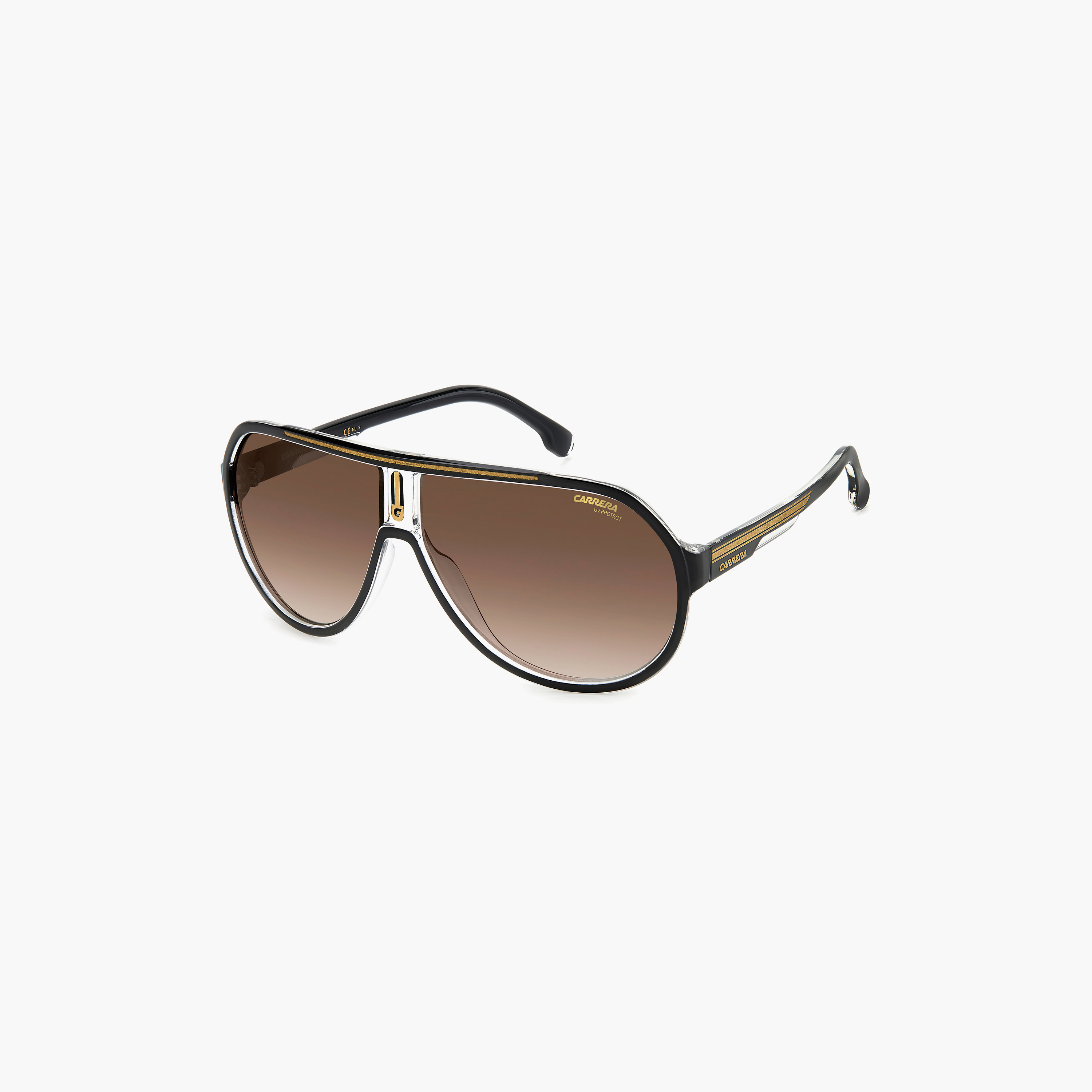 Carrera Men UV Protected Lens 64 mm Shield Sunglasses | CARRERA 1057/S-men-sunglasses-image-1