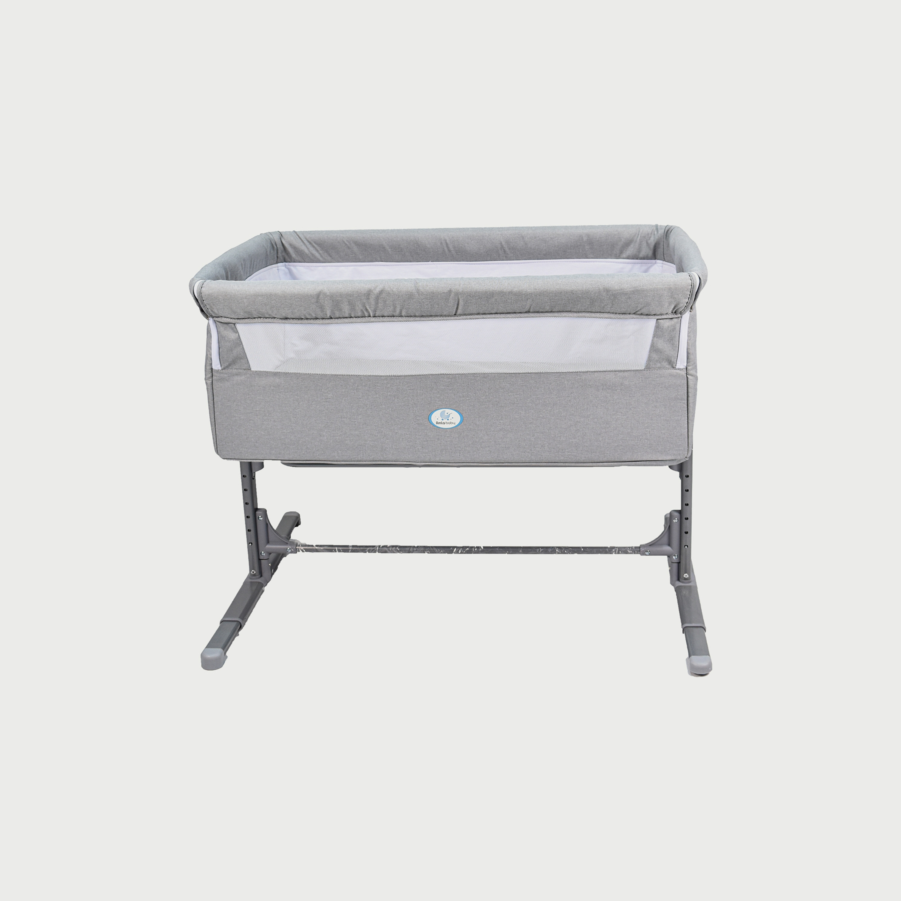 Amla High Bassinet, Grey-baby-nursery-furniture-cribsandbeds-bassinets-image-1