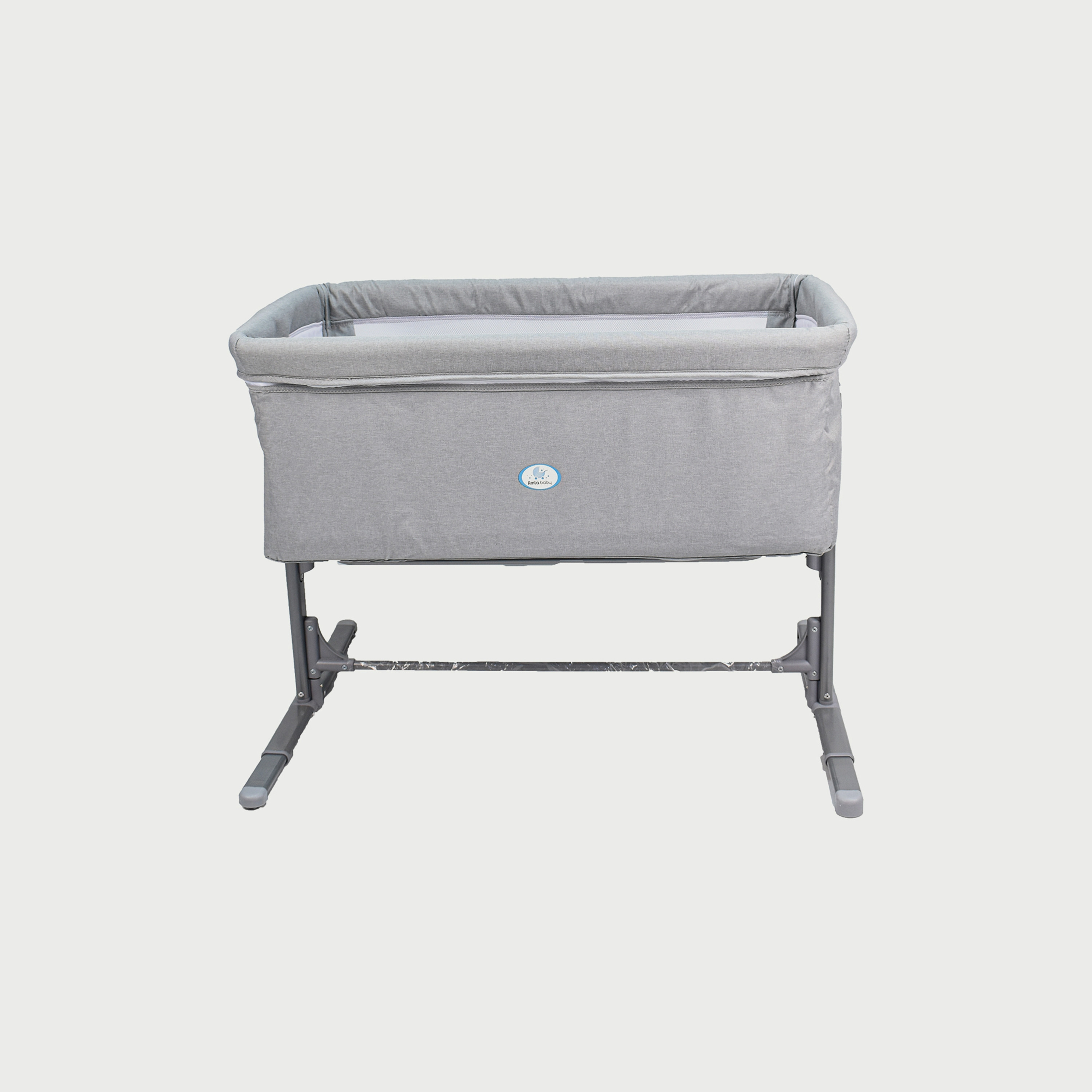 Amla High Bassinet, Grey-baby-nursery-furniture-cribsandbeds-bassinets-image-2