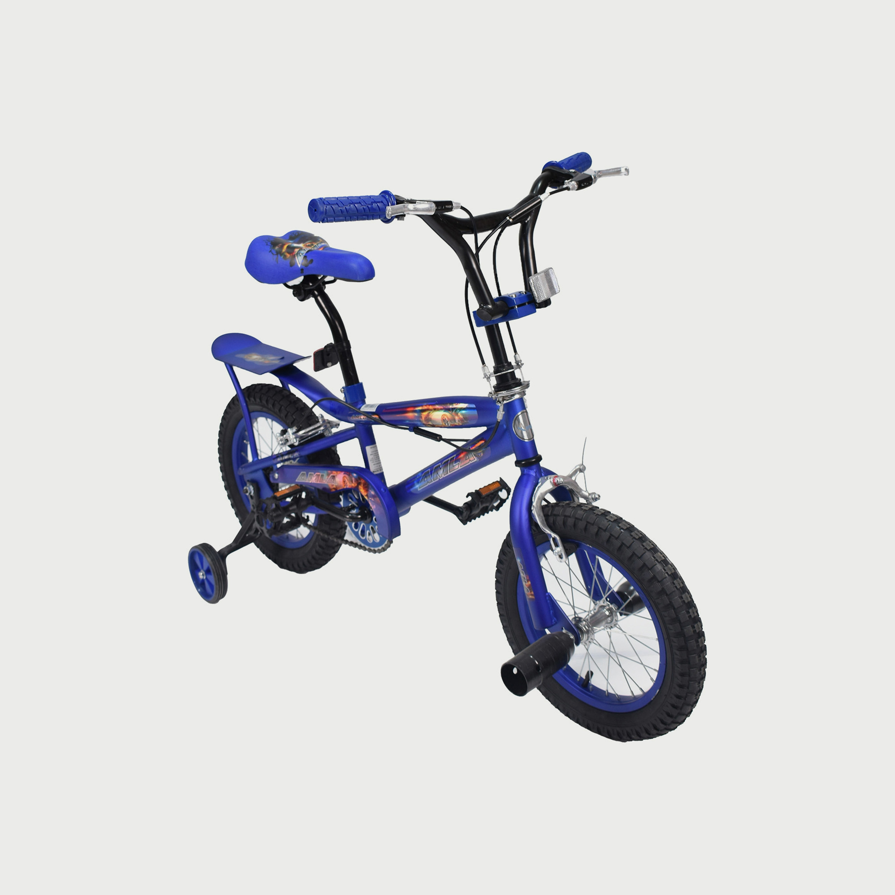 دراجة بثلاث عجلات كوبرا 12 مع أجنحة و مقعد من أملا، ألوان متعددة-toys-outdoor-bikesandrideons-trikes-image-4
