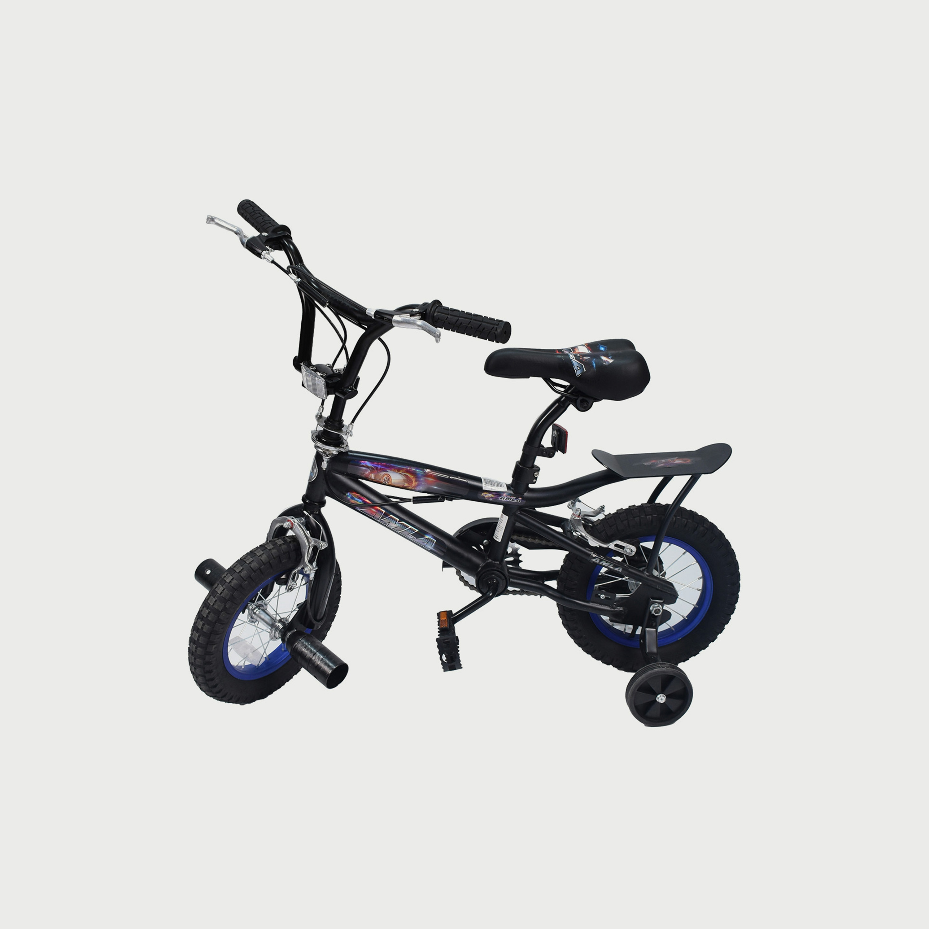دراجة بثلاث عجلات كوبرا 12 مع أجنحة و مقعد من أملا، ألوان متعددة-toys-outdoor-bikesandrideons-trikes-image-3