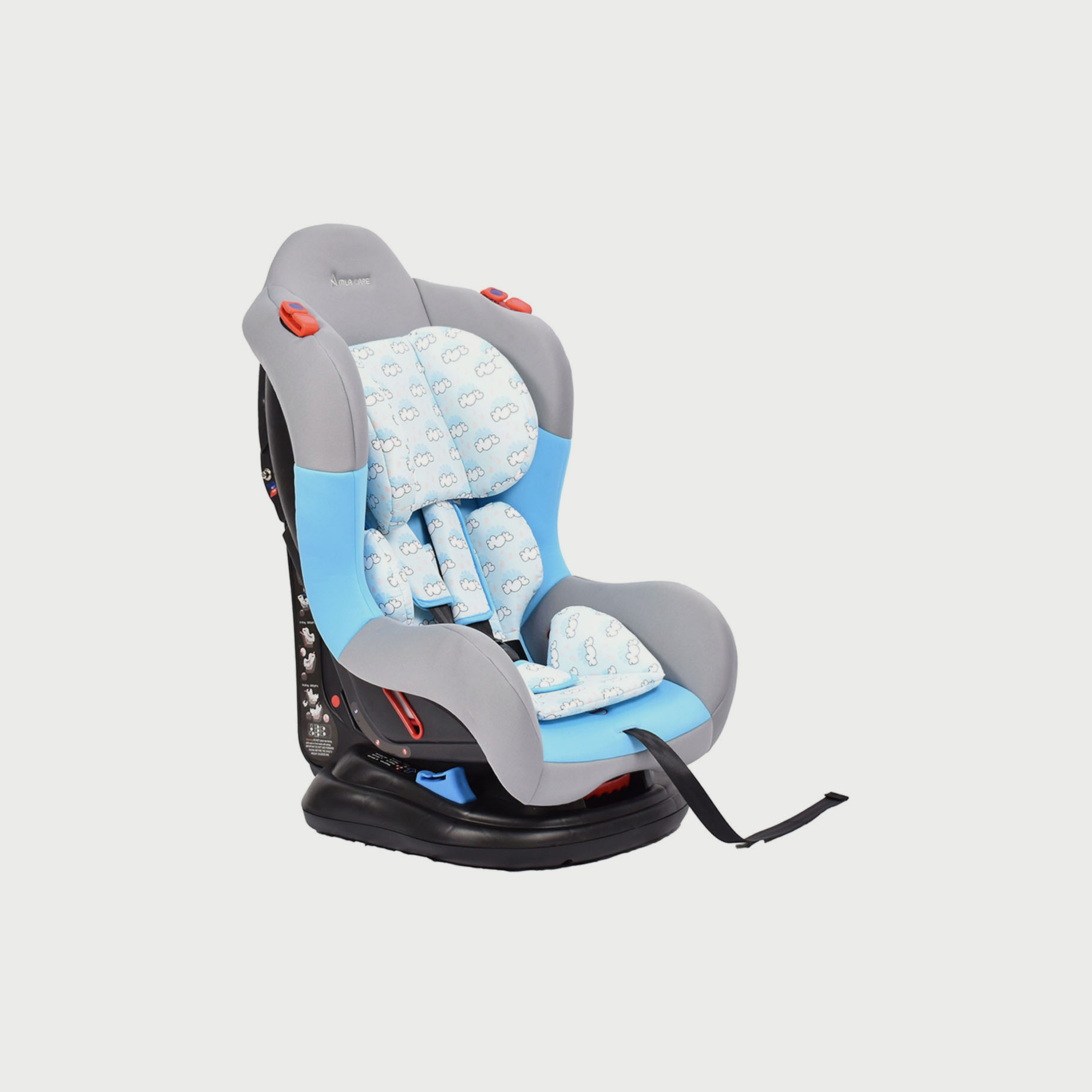 Amla Toddler Car Seat with Front Facing, Adjustable Multi-Recline Positions and Seat Belt System-baby-gear-carseats-image-2