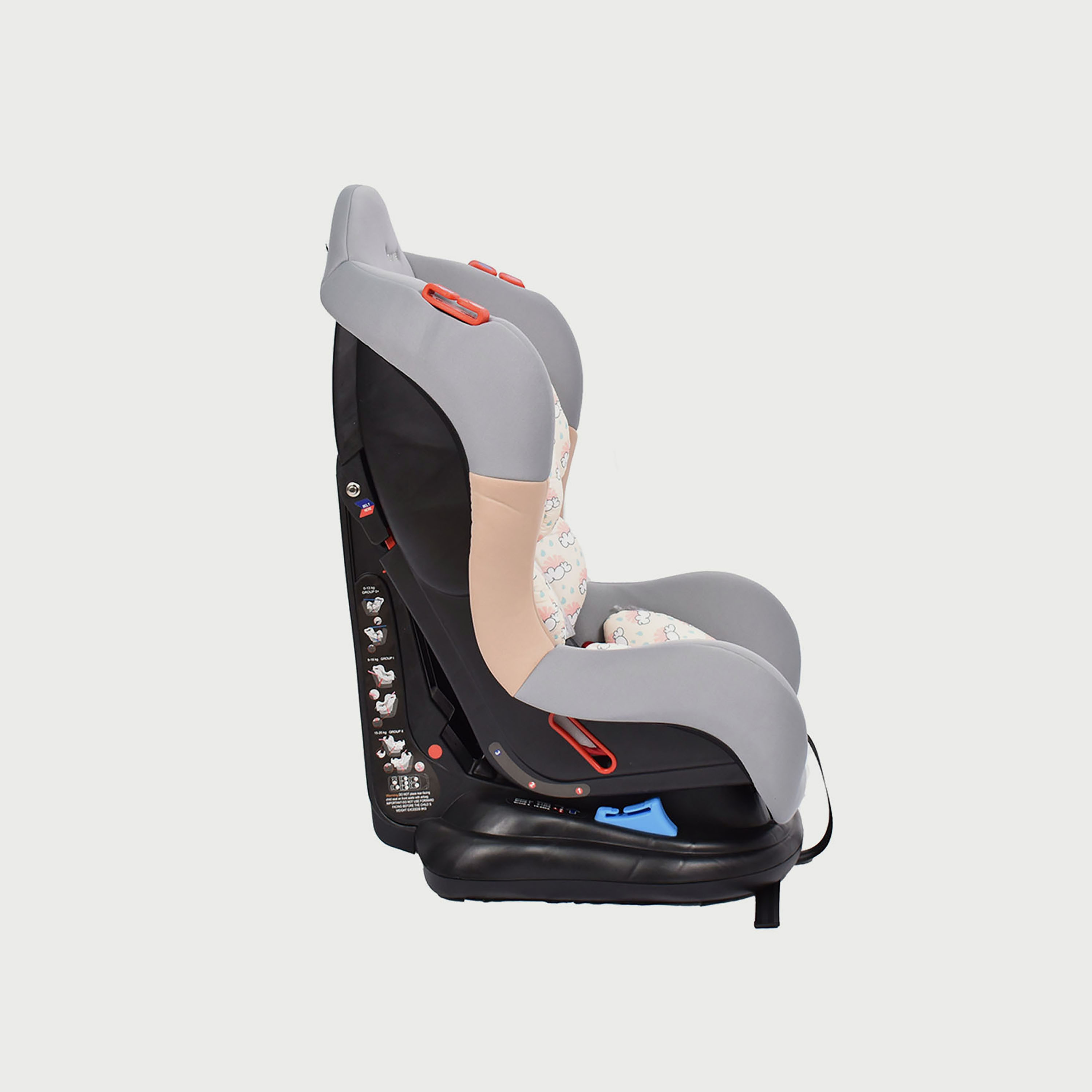 Amla Toddler Car Seat with Front Facing, Adjustable Multi-Recline Positions and Seat Belt System-baby-gear-carseats-image-8