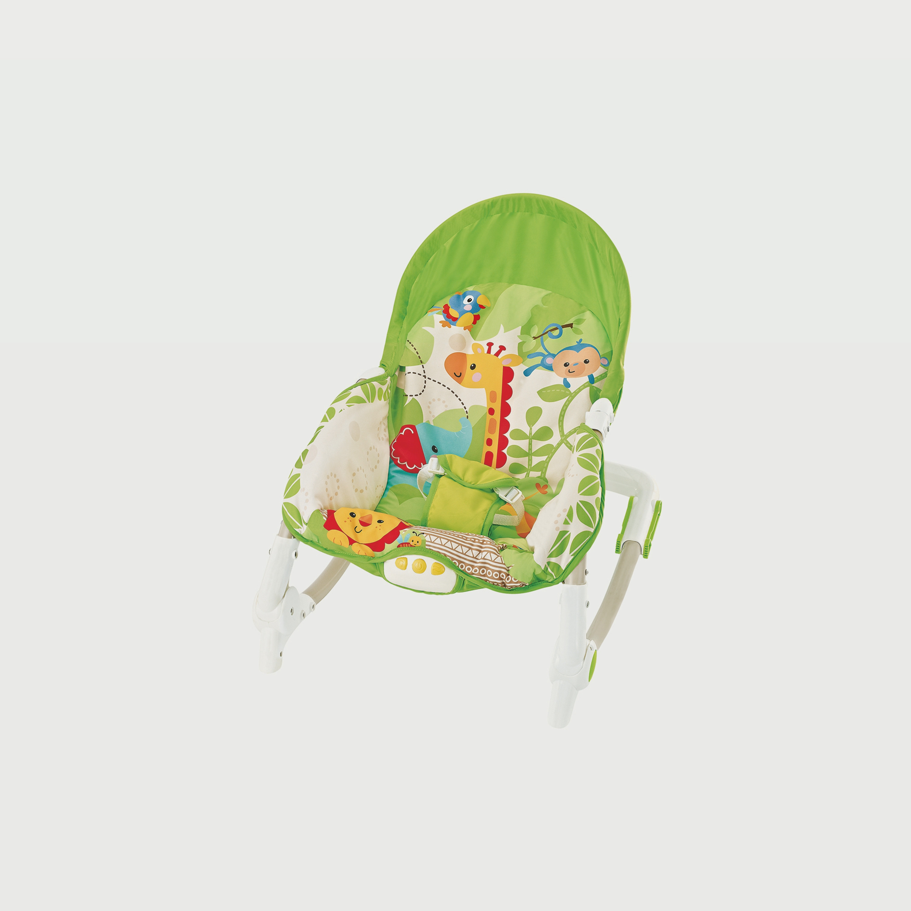 كرسي هزاز للرضع من أملا, أبيض-baby-infantactivity-bouncers-image-2