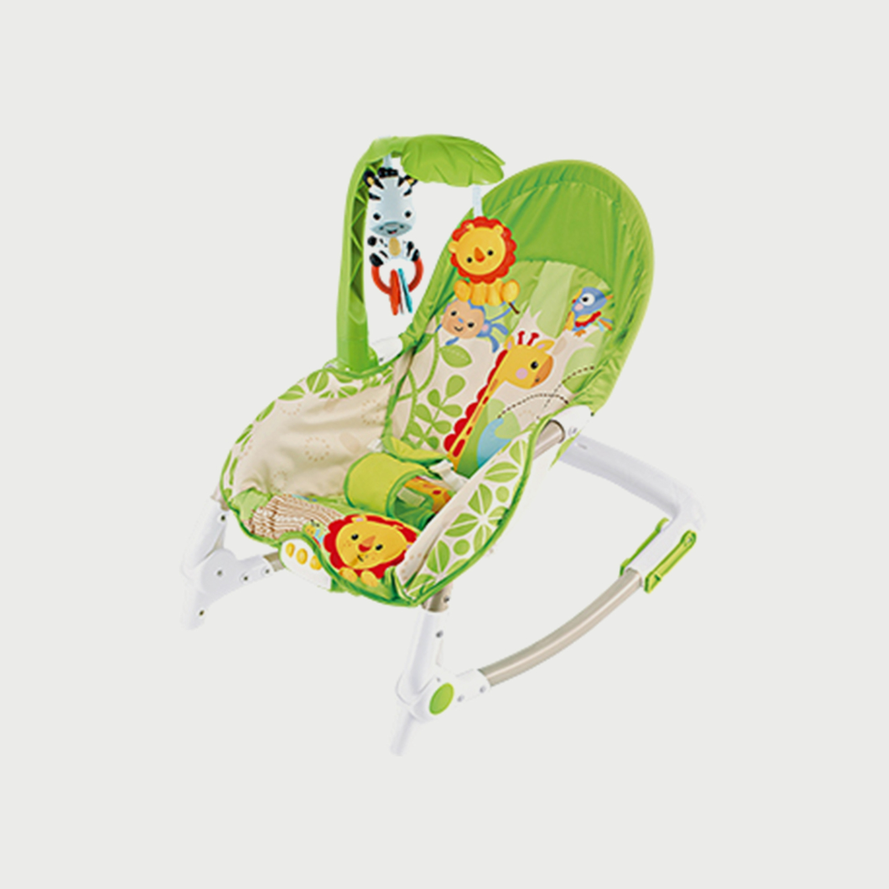 كرسي هزاز للرضع من أملا, أبيض-baby-infantactivity-bouncers-image-3