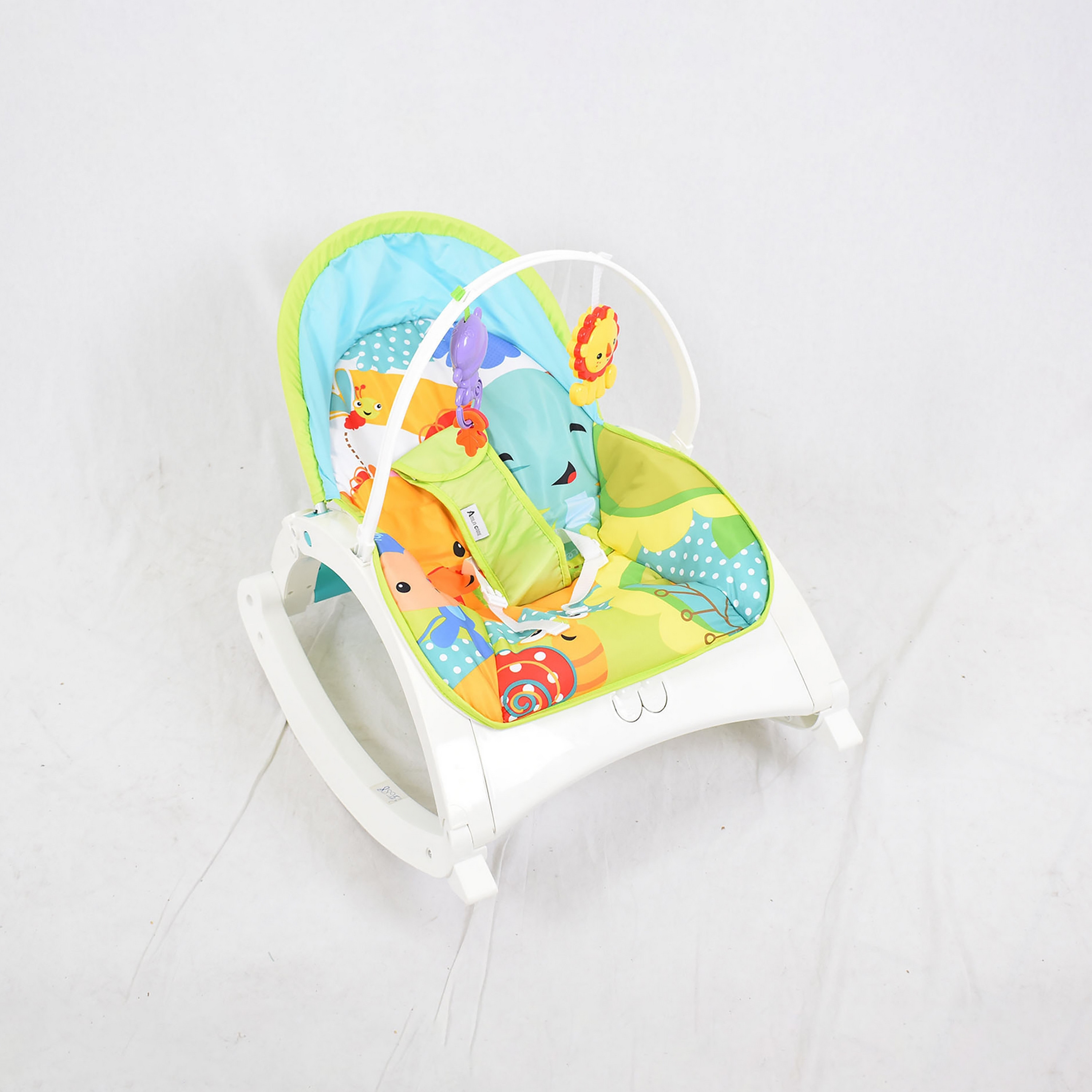 كرسي هزاز للرضع من أملا, أخضر-baby-infantactivity-rockers-image-2
