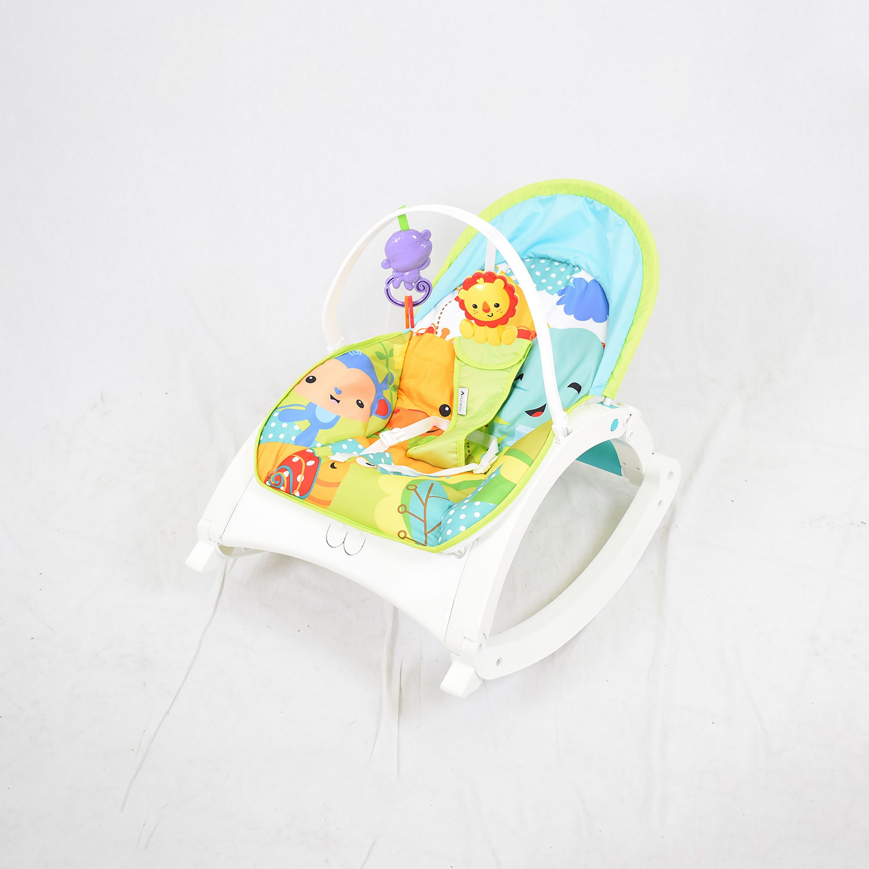 كرسي هزاز للرضع من أملا, أخضر-baby-infantactivity-rockers-image-5