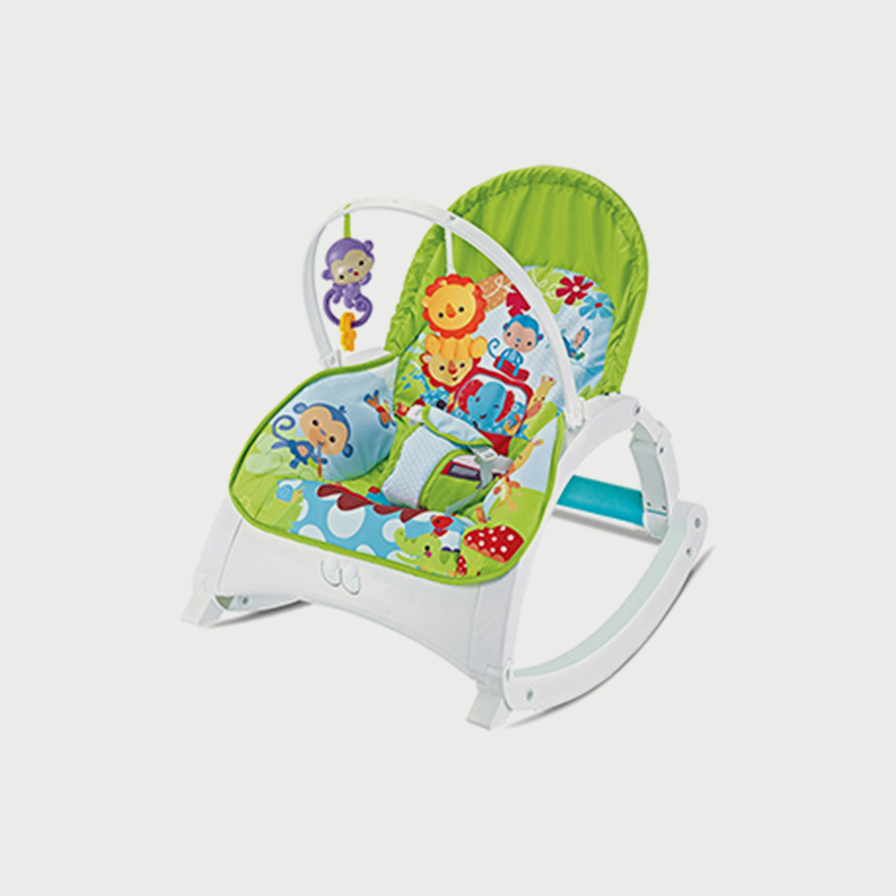 كرسي هزاز للرضع من أملا, متعدد الألوان-baby-infantactivity-rockers-image-3