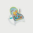 كرسي هزاز للرضع من أملا, متعدد الألوان-baby-infantactivity-rockers-image-3