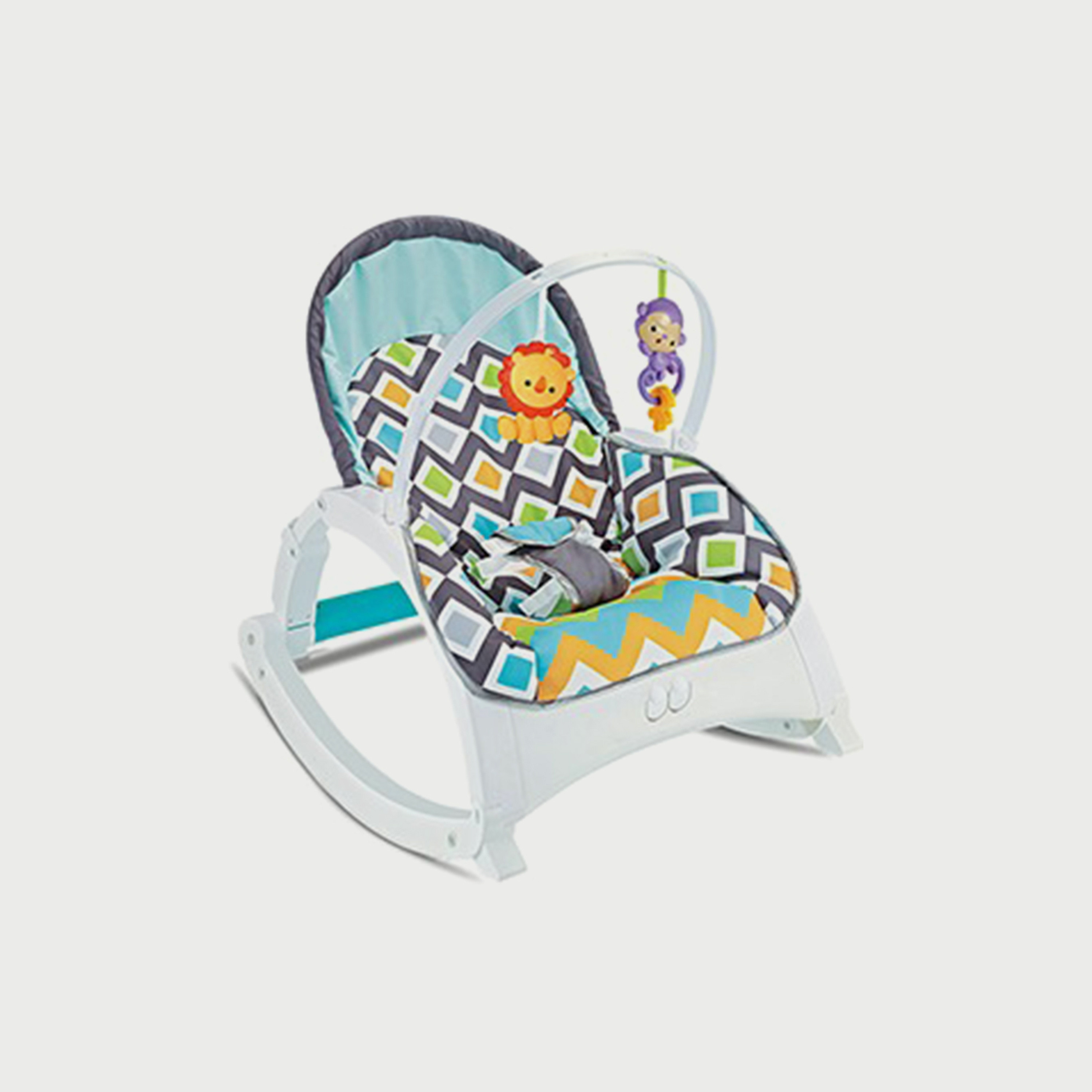 كرسي هزاز للرضع من أملا, متعدد الألوان-baby-infantactivity-rockers-image-1
