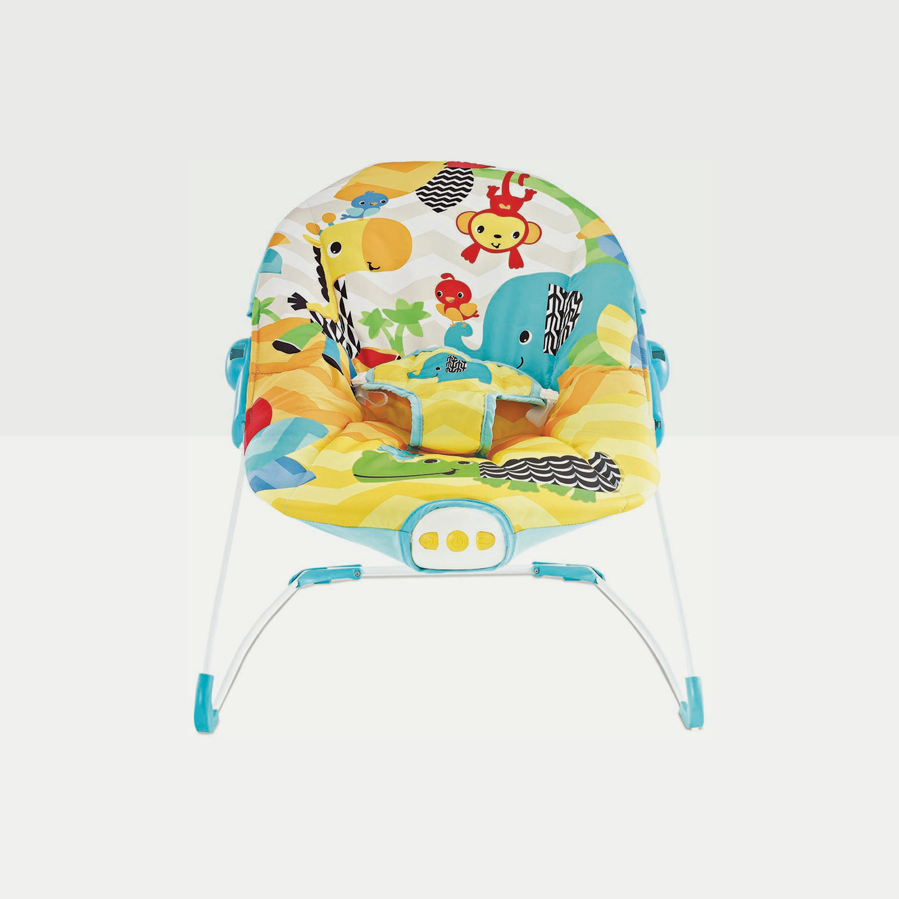 كرسي هزاز للرضع من أملا, متعدد الألوان-baby-infantactivity-bouncers-image-1