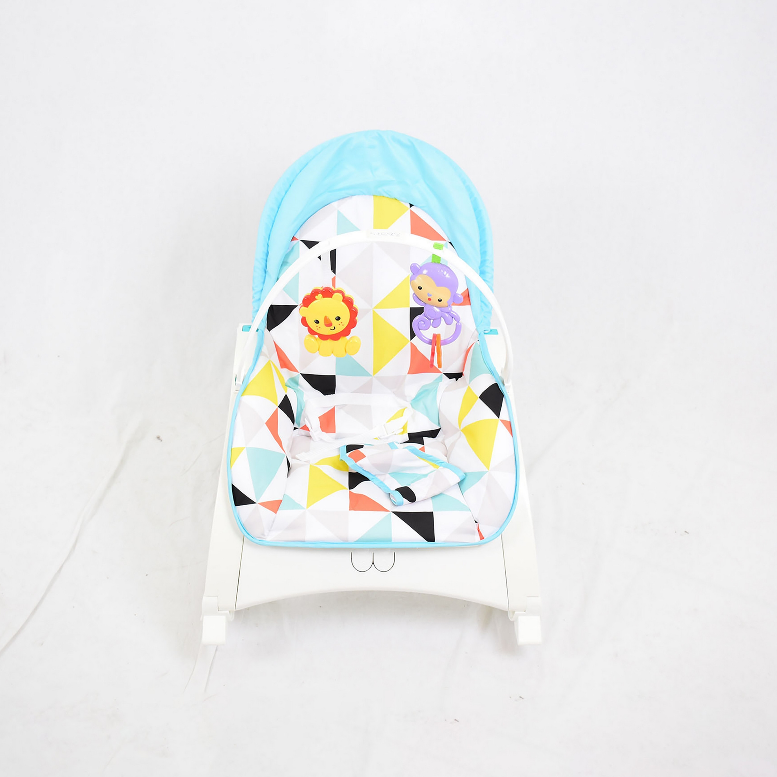 كرسي هزاز للرضع من أملا, متعدد الألوان-baby-infantactivity-rockers-image-1
