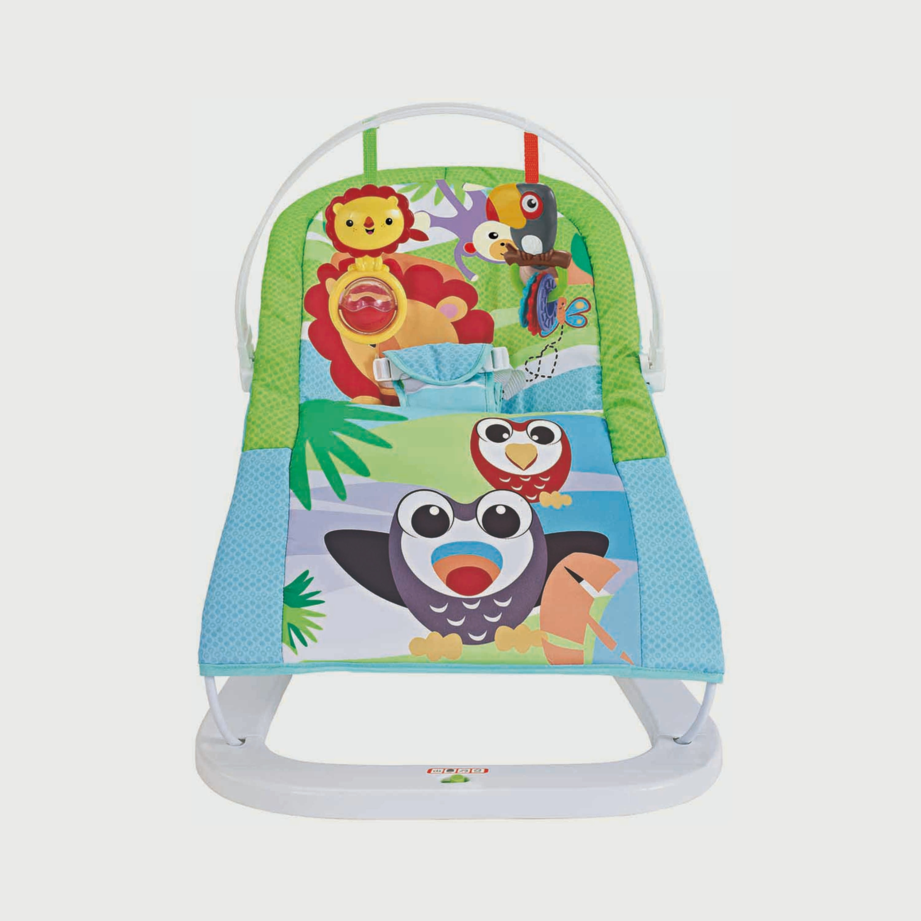 كرسي هزاز للرضع من أملا, متعدد الألوان-baby-infantactivity-bouncers-image-1