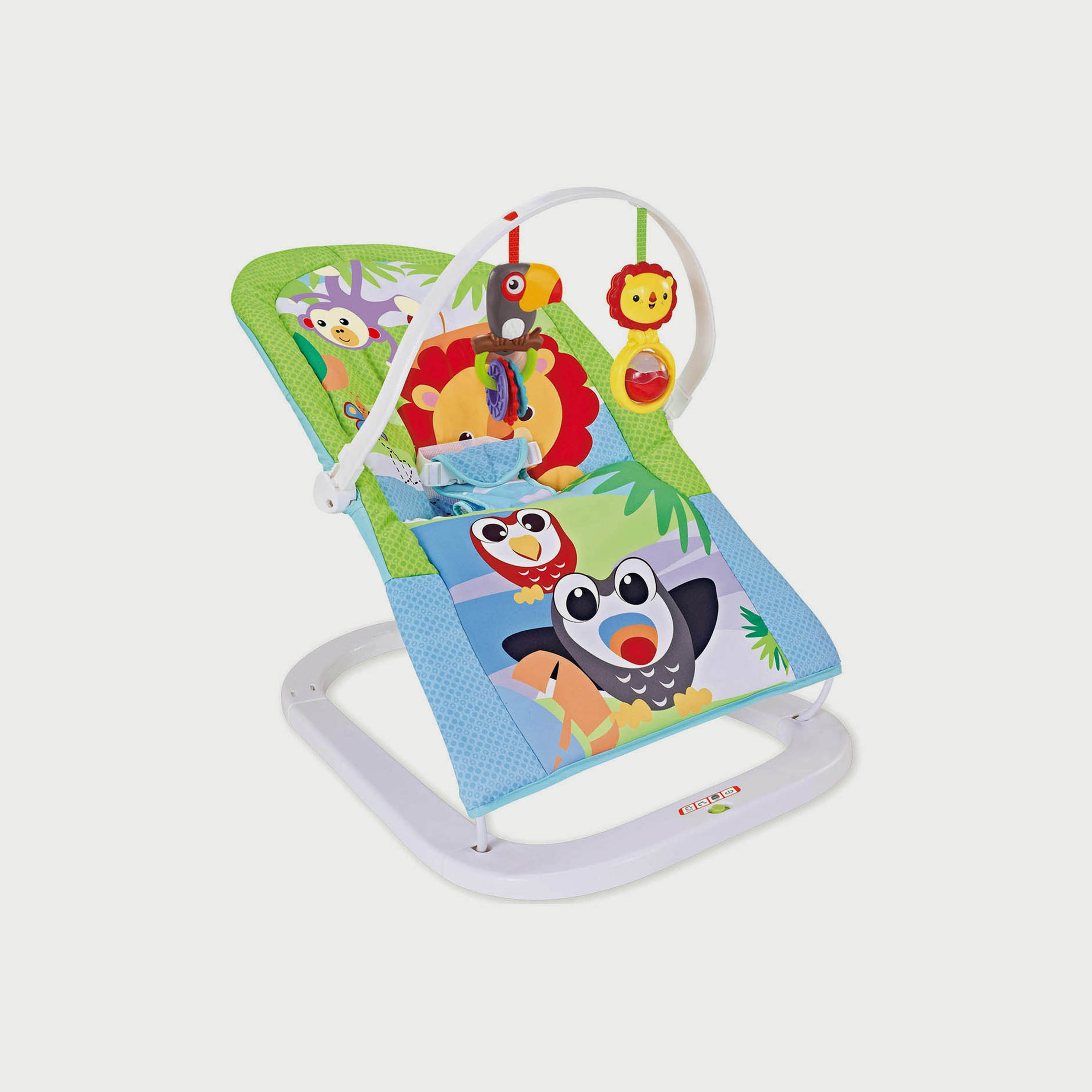 كرسي هزاز للرضع من أملا, متعدد الألوان-baby-infantactivity-bouncers-image-2