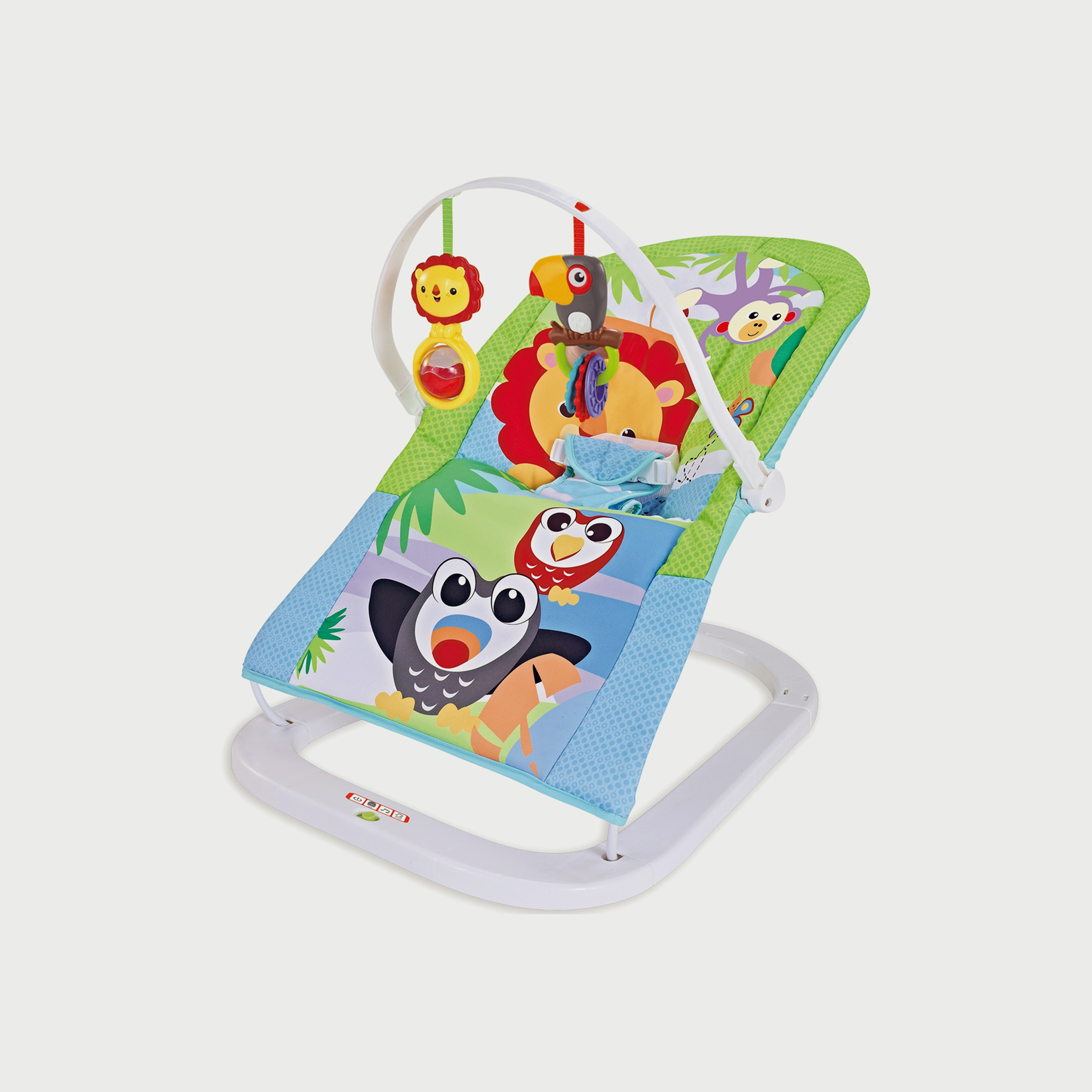 كرسي هزاز للرضع من أملا, متعدد الألوان-baby-infantactivity-bouncers-image-3