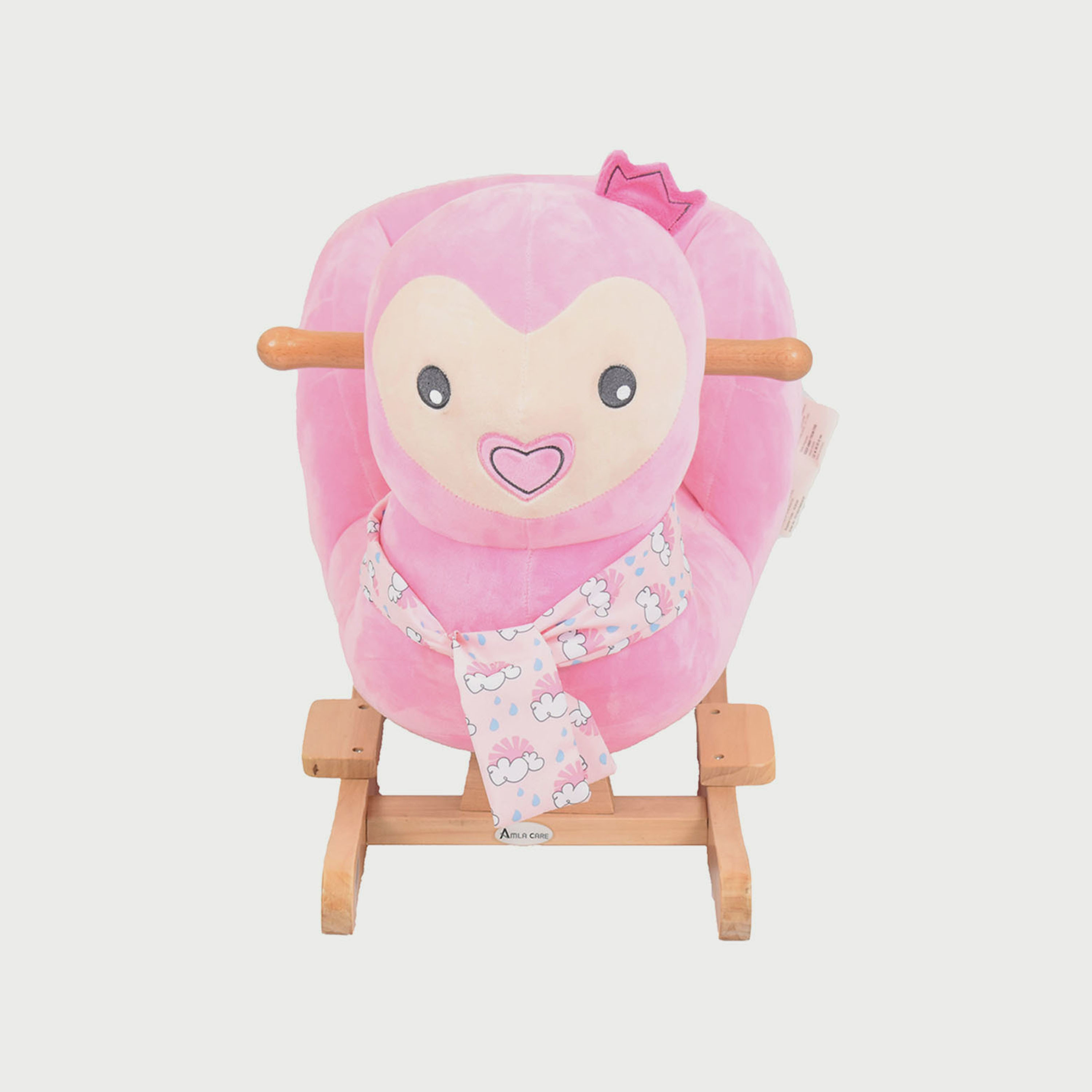 كرسي هزاز للرضع من أملا, وردي-baby-infantactivity-rockers-image-2
