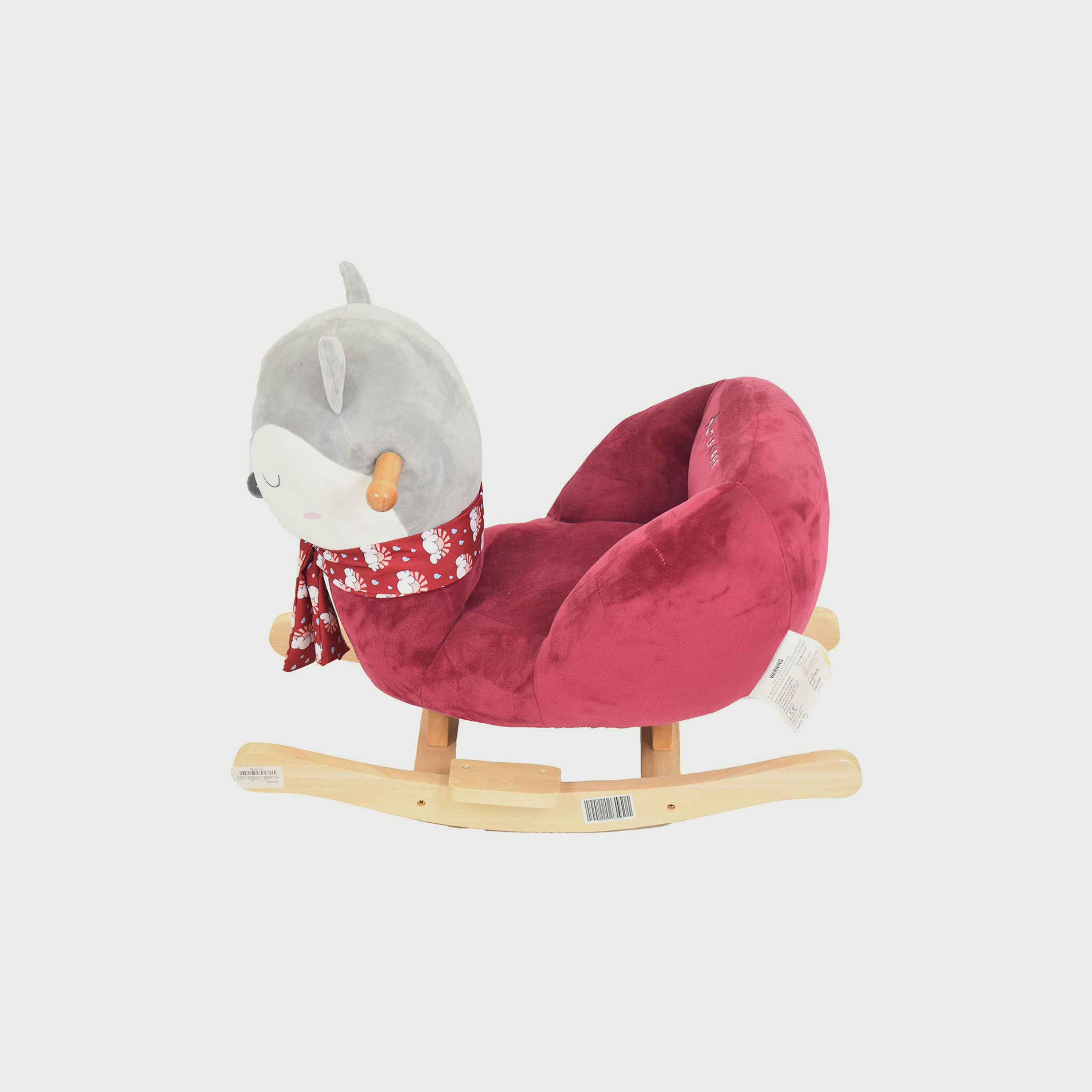 Amla Baby Rocking Chair, Red-baby-infantactivity-rockers-image-1