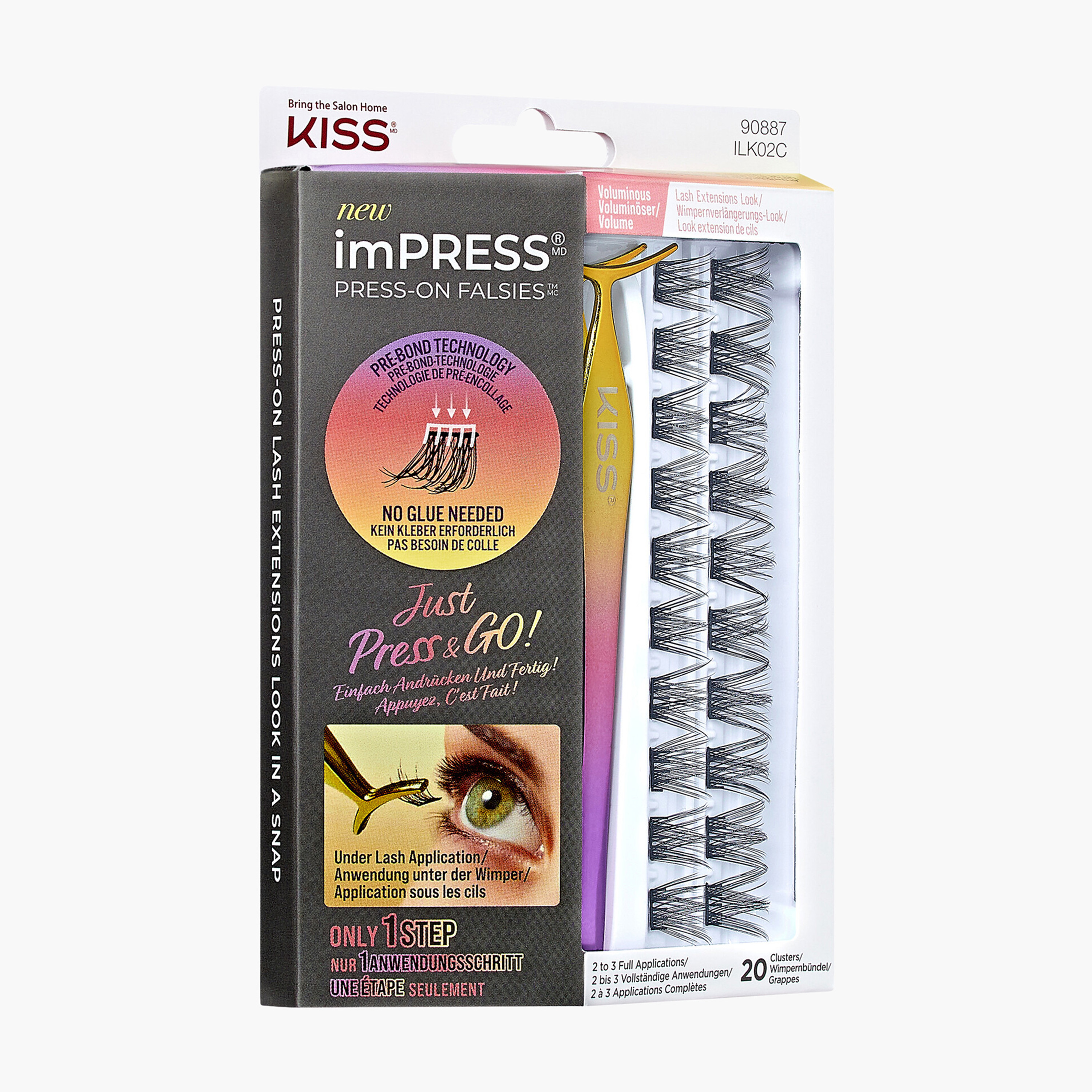 Kiss Cosmetics Impress Press-On Falsies Eyelashes-beautyandpersonalcare-makeup-eyes-falselashes-image-2