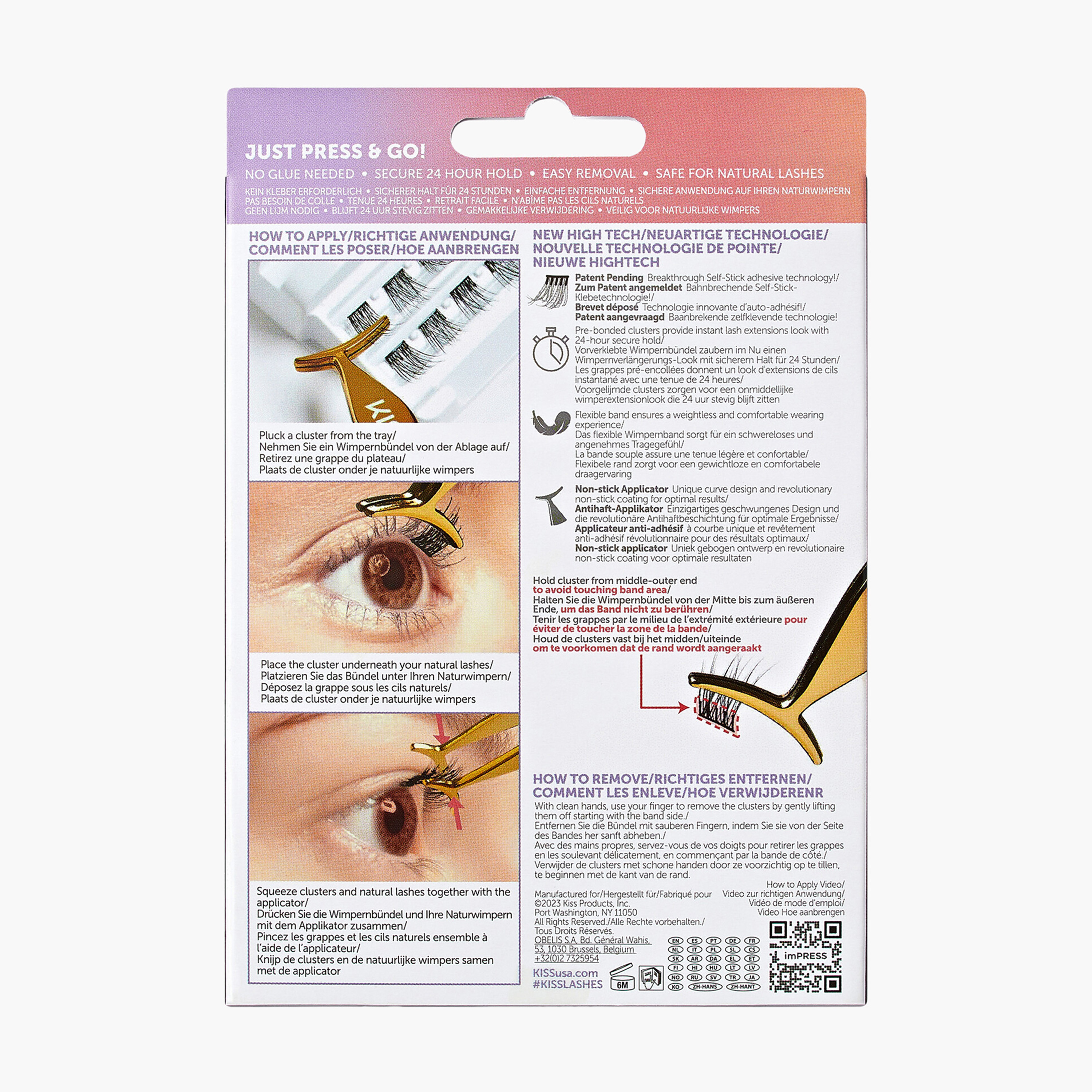 Kiss Cosmetics Impress Press-On Falsies Eyelashes-beautyandpersonalcare-makeup-eyes-falselashes-image-4