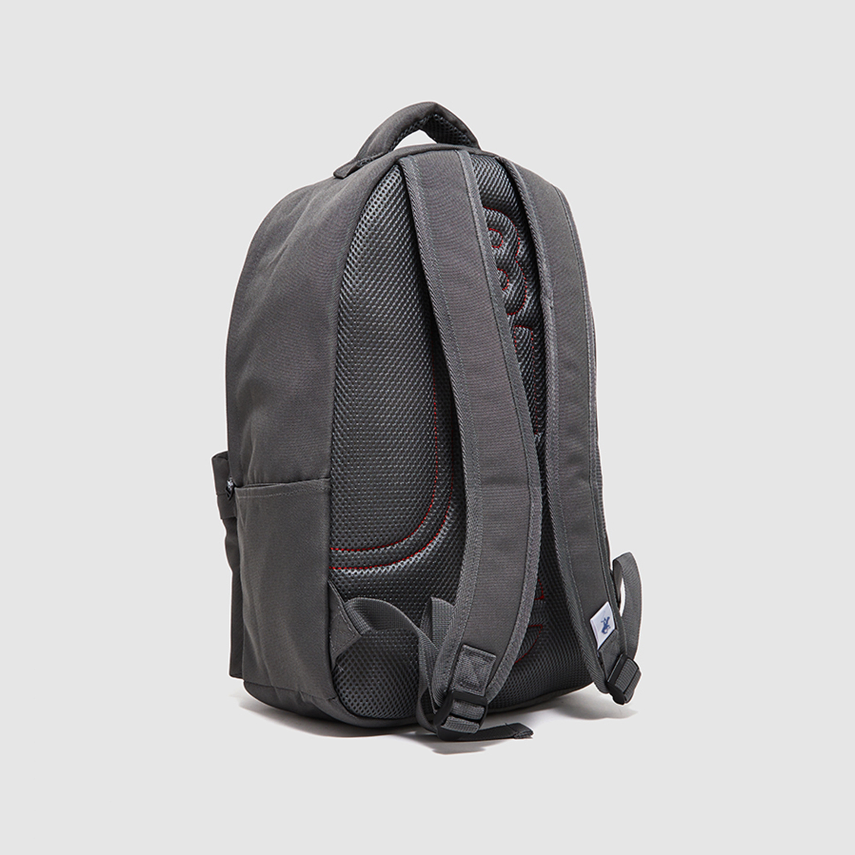 حقيبة ظهر صلبة من بيفرلي هيلز بولو كلوب مع حامل زجاجة جانبي باللون الرمادي-school-bagsandbackpacks-backpacks-image-2