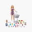 Barbie Doll and Supermarket Accessories, Role-Play Set with Shopping Cart, Gift for 3 to 7 Year Olds-toys-dollsandplaysets-dollplaysets-image-1