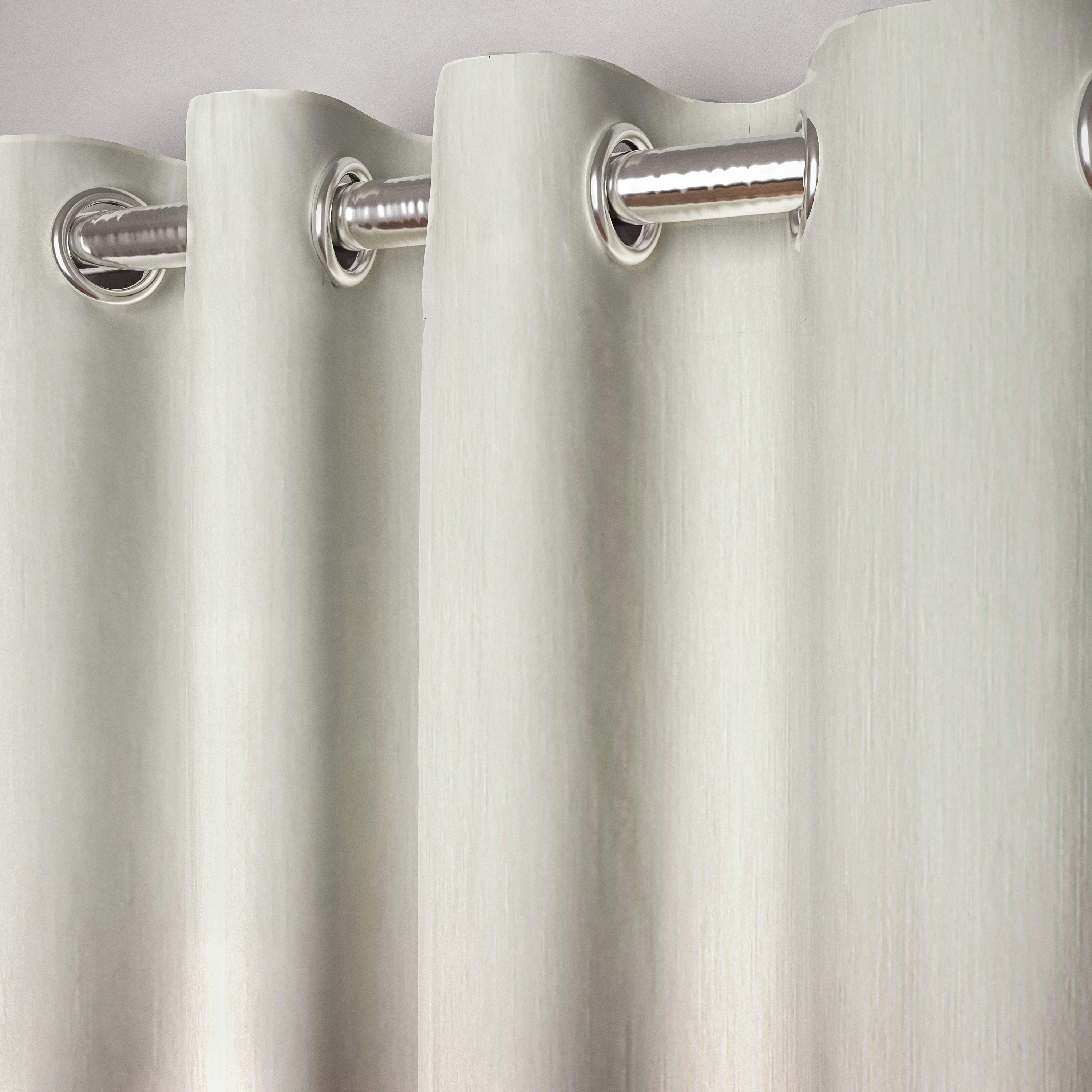 Textured 2-Piece Curtain Set - 240x140 cms-household-windows-curtains-image-3