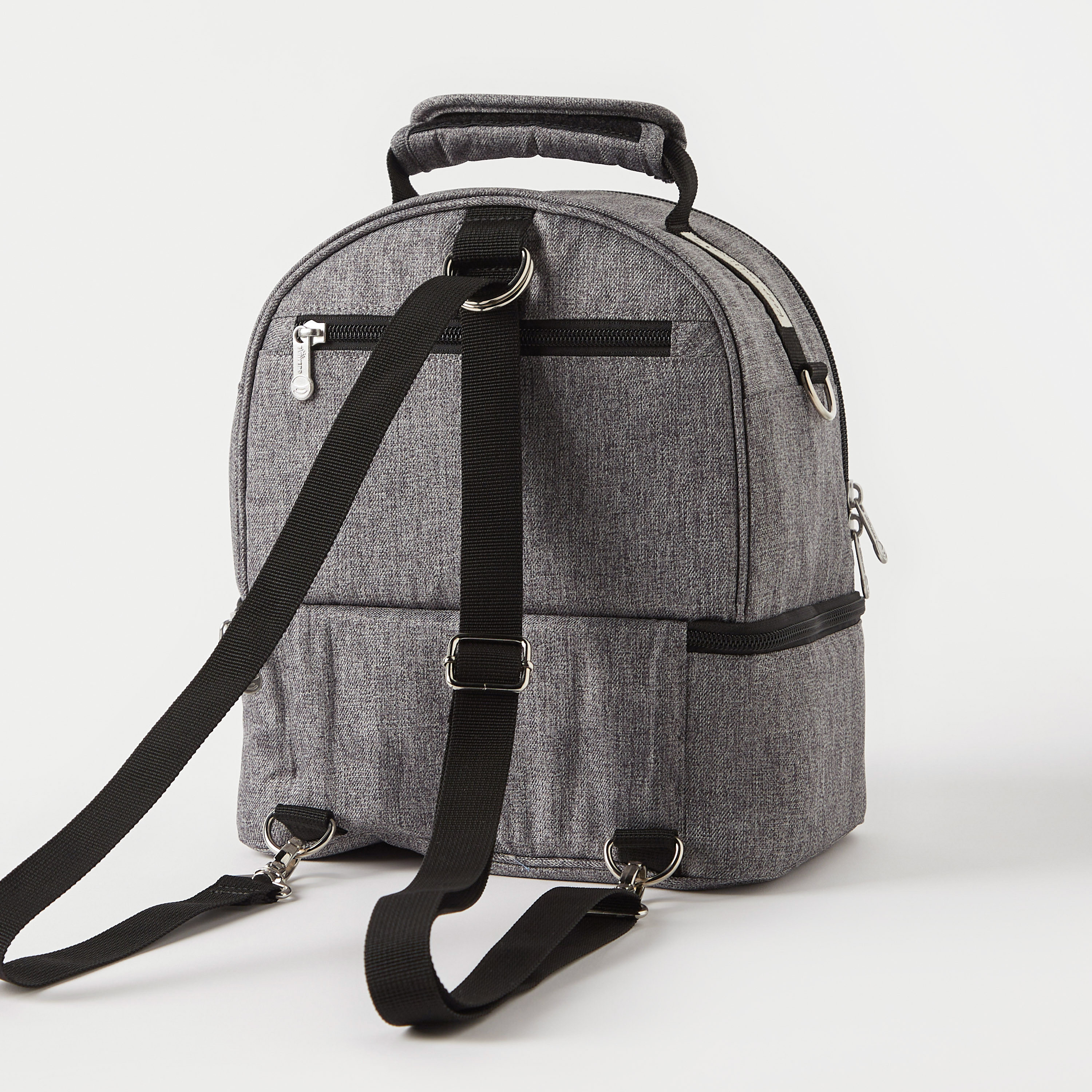 Sunveno Solid Lunch Bag with Detachabe Strap and Zip Closure-school-lunchessentials-lunchbags-image-4