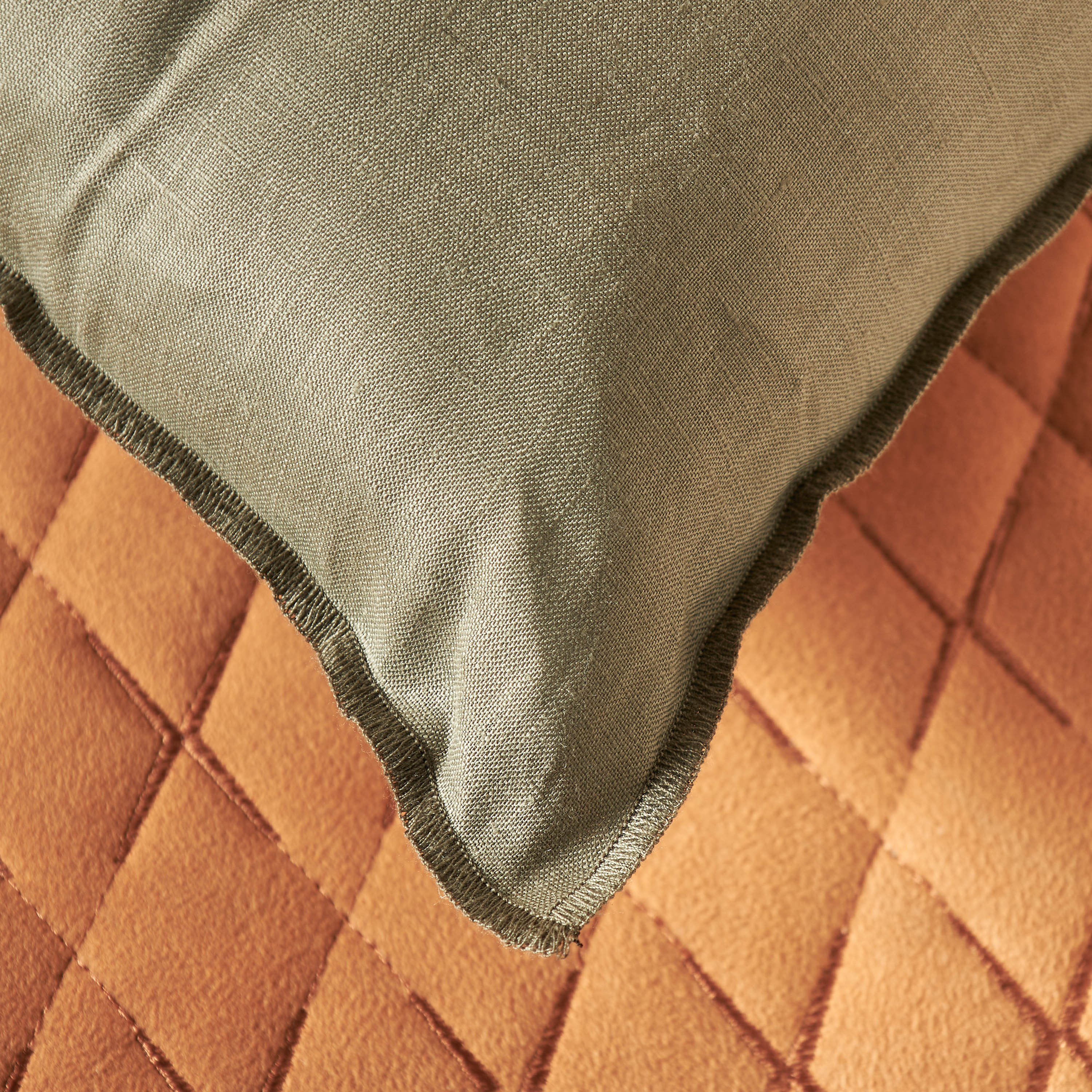 Textured Cushion with Fringe Detail - 45x45 cms-household-cushionsandthrows-filledcushions-decorativecushions-image-3