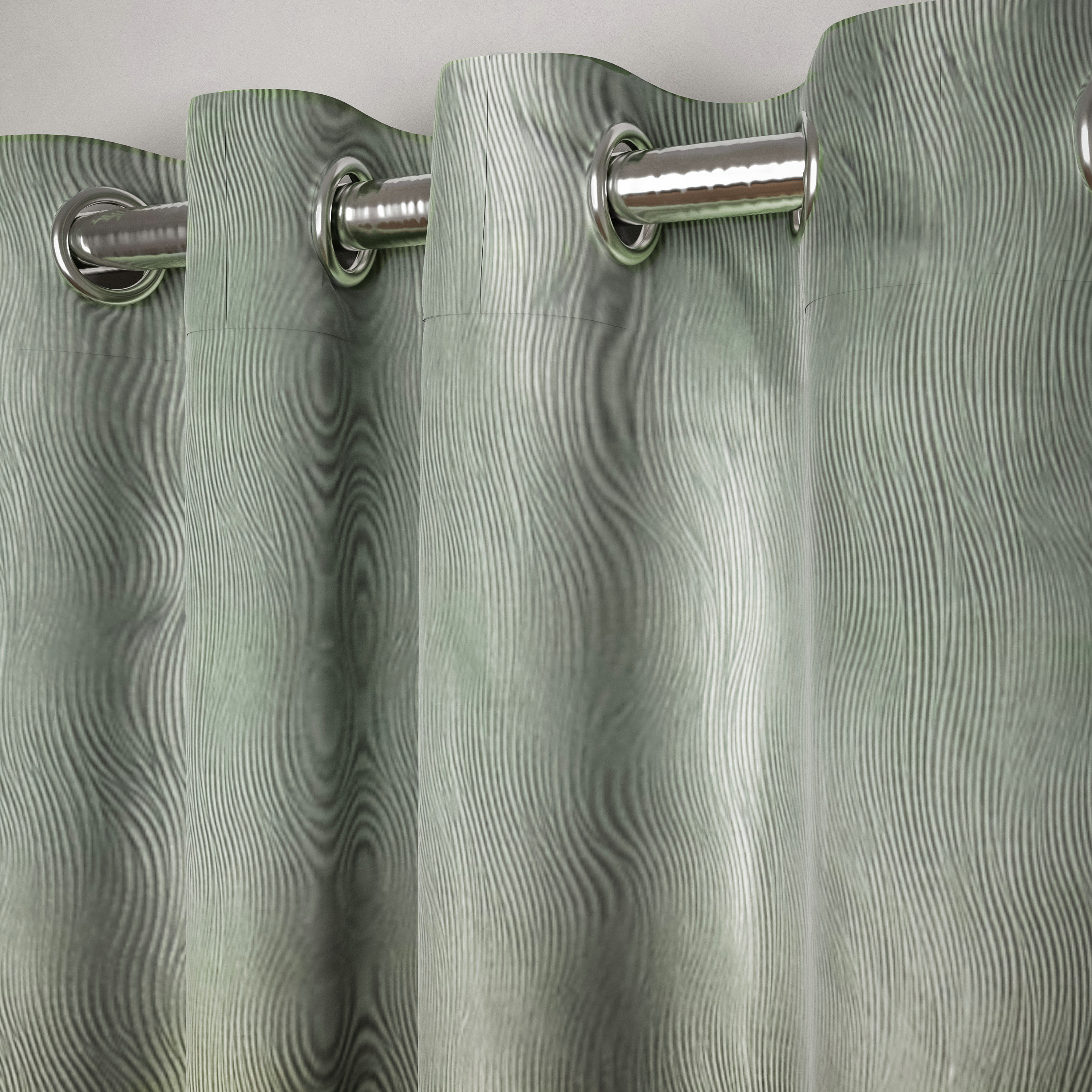 Jacquard Curtain with Eyelet - 135x240 cms-household-windows-curtains-image-3