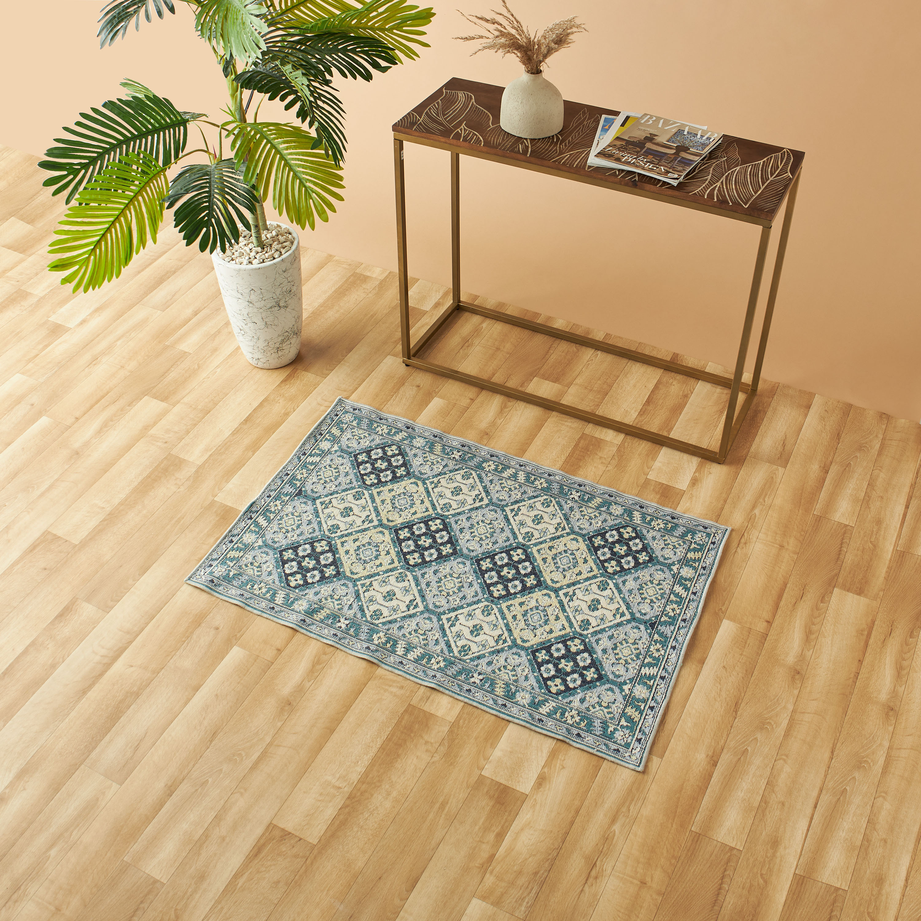 Textured Rug - 120x76 cms-household-rugsandcarpets-rugs-image-1