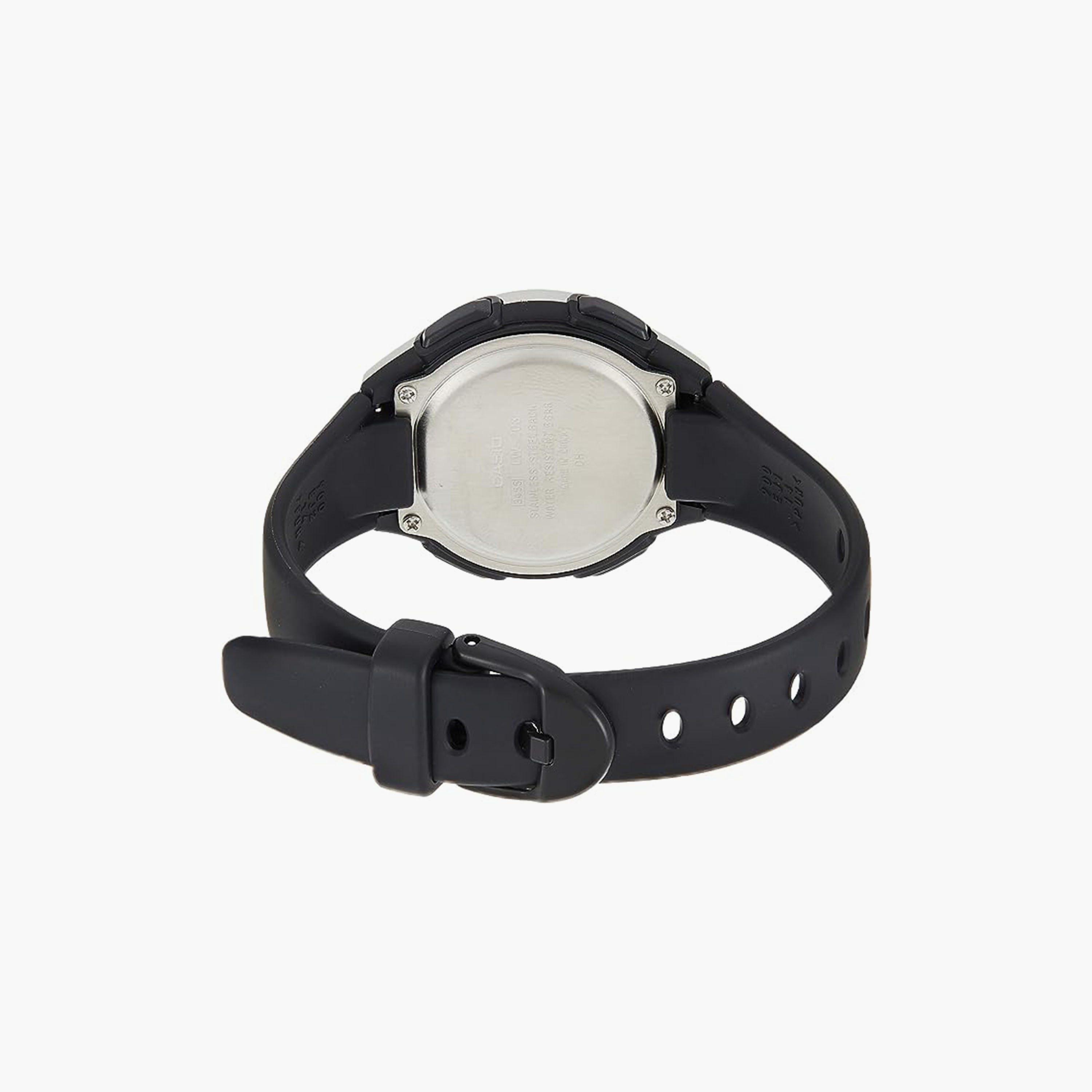 Casio Black Digital Silicone Strap Watch | LW-203-1AVDF | 39 MM-men-watchesandjewellery-watches-image-3